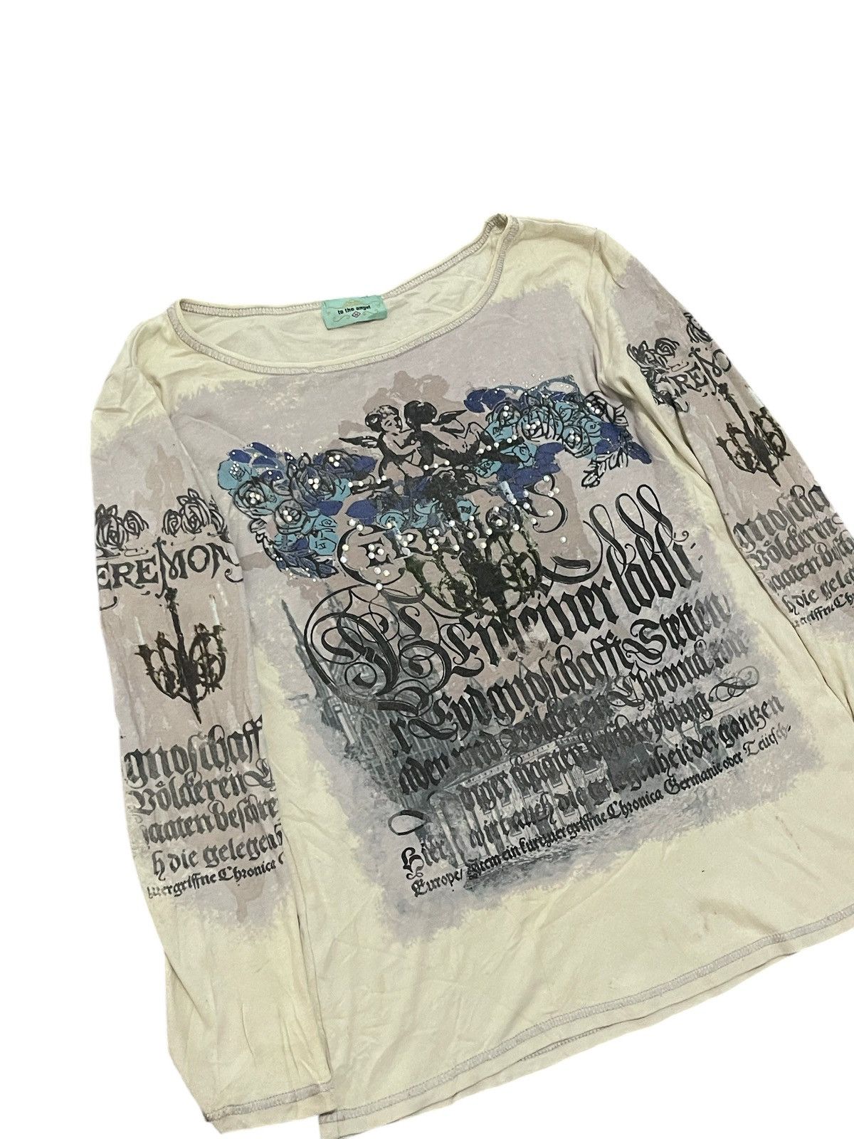 If Six Was Nine Y2K To The Angel JPG Inspired Longsleeve Size S / US 4 / IT 40 - 3 Thumbnail