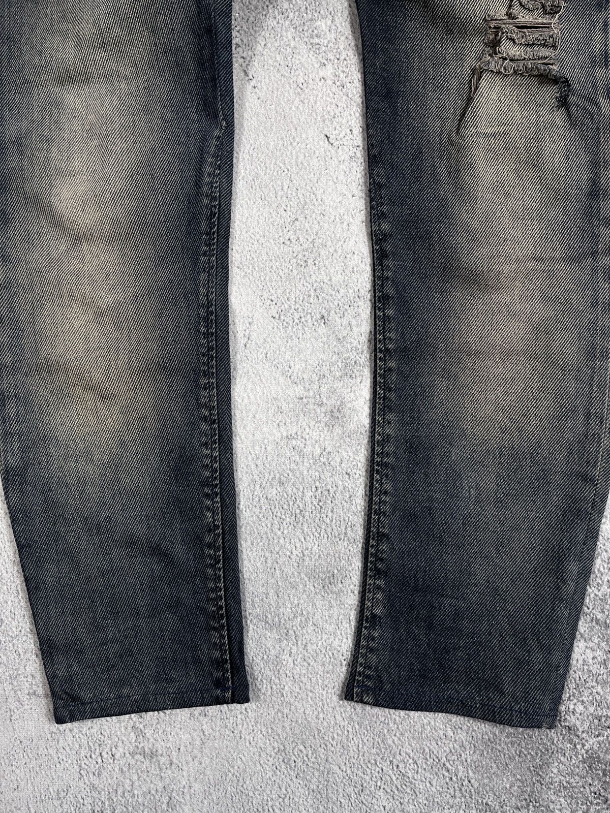 Diesel × Vintage VintageY2K Diesel faded boyfriend denim jeans streetwear Size 32" / US 10 / IT 46 - 7 Thumbnail