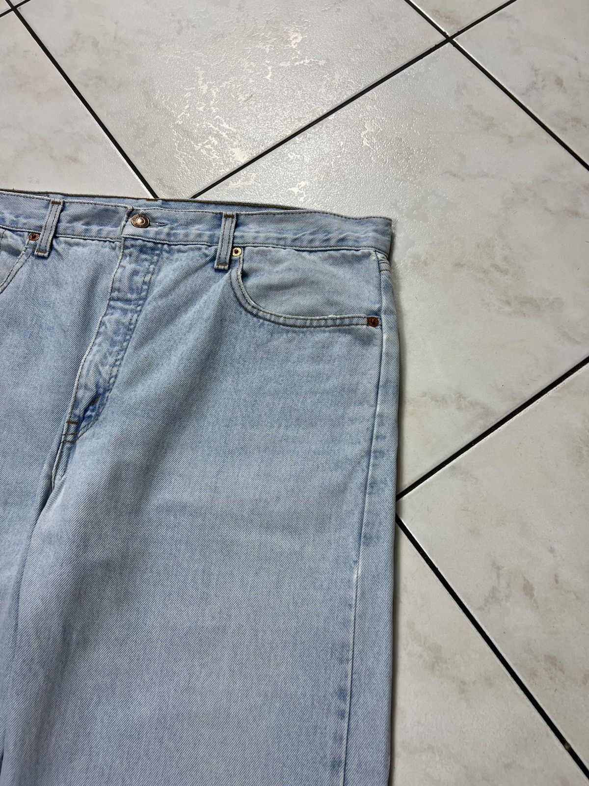 Levi's Vintage 90s Levi’s 615 02 orange tab jeans baby blue denim Size US 38 / EU 54 - 6 Thumbnail