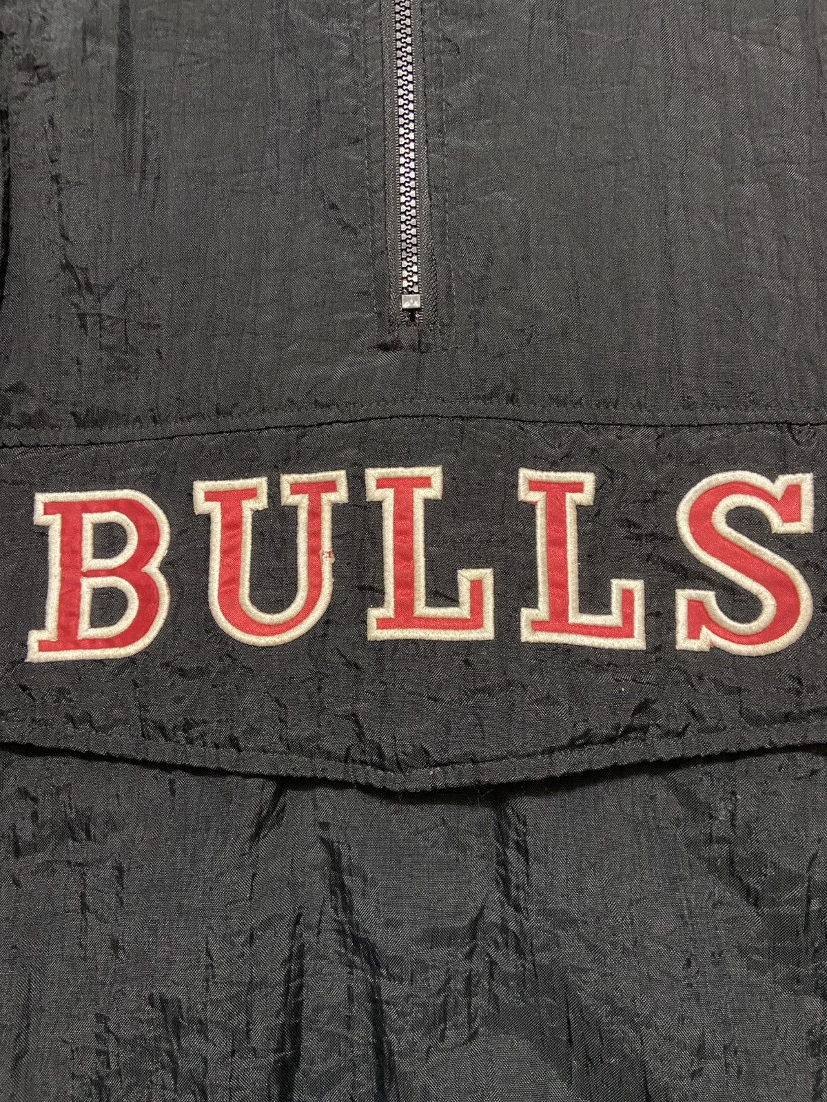 NBA × Starter Vintage 90s Starter Chicago Bulls Anorak Jacket Size US L / EU 52-54 / 3 - 5 Thumbnail