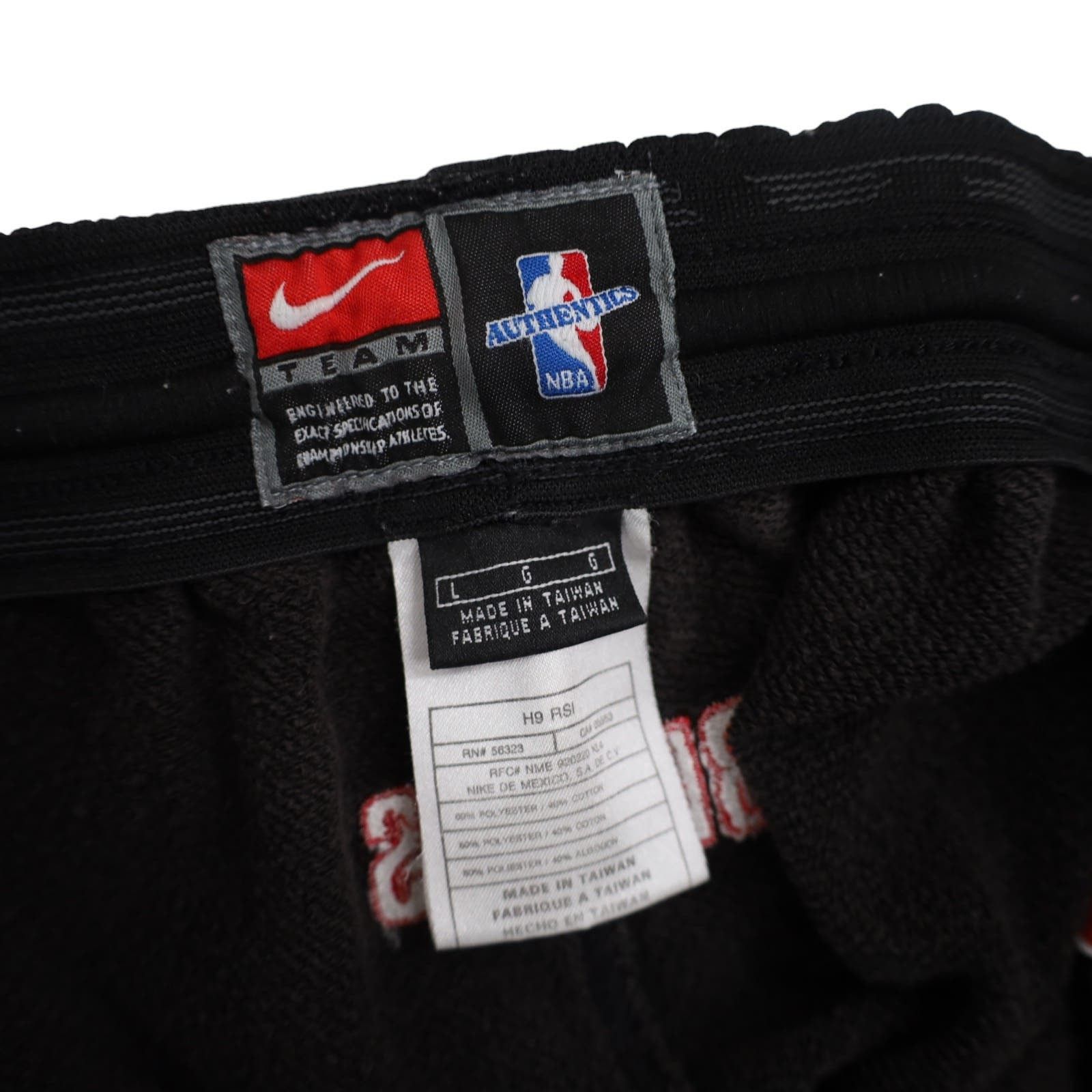 NBA × Nike × Vintage VTG Nike NBA Authentic Portland Blazers Basketball Shorts Size US 32 / EU 48 - 6 Thumbnail