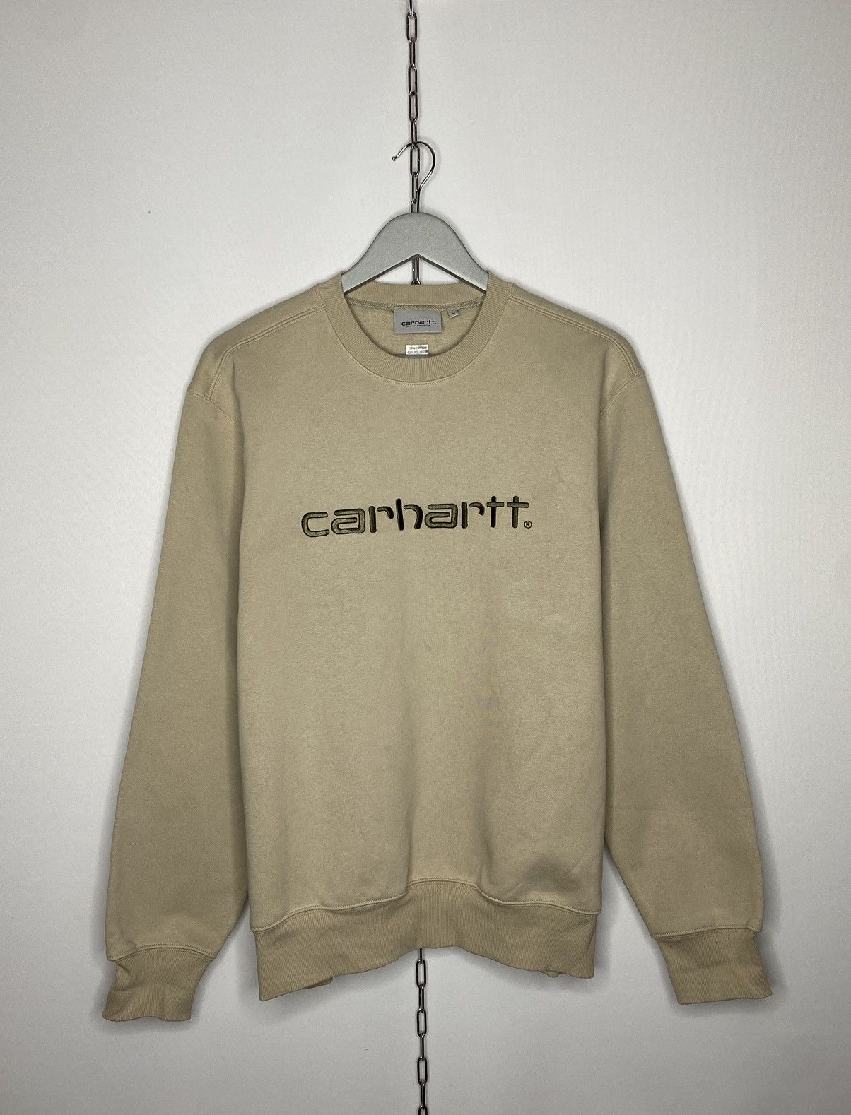 🔥Vintage Carhartt Big Logo Sweatshirt Pullover Hype Y2K🔥
