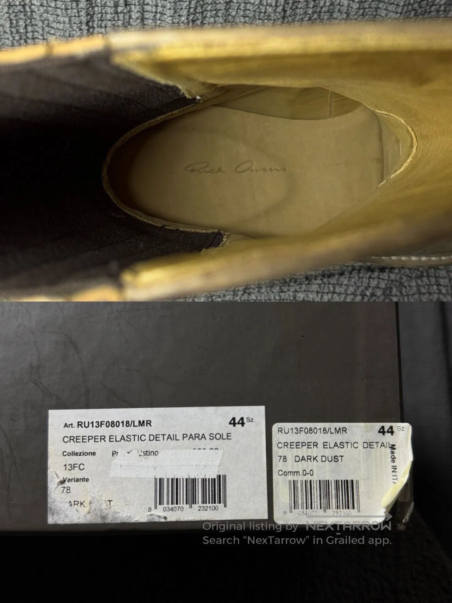 Rick Owens rare rick owens high. Size US 11 / EU 44 - 9 Thumbnail