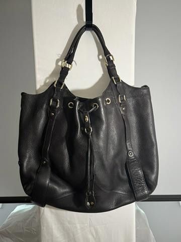 Cole Haan Cole Haan Vintage Leather Tote Bag - Chic Black Shoulder Bag Size ONE SIZE - 1 Thumbnail