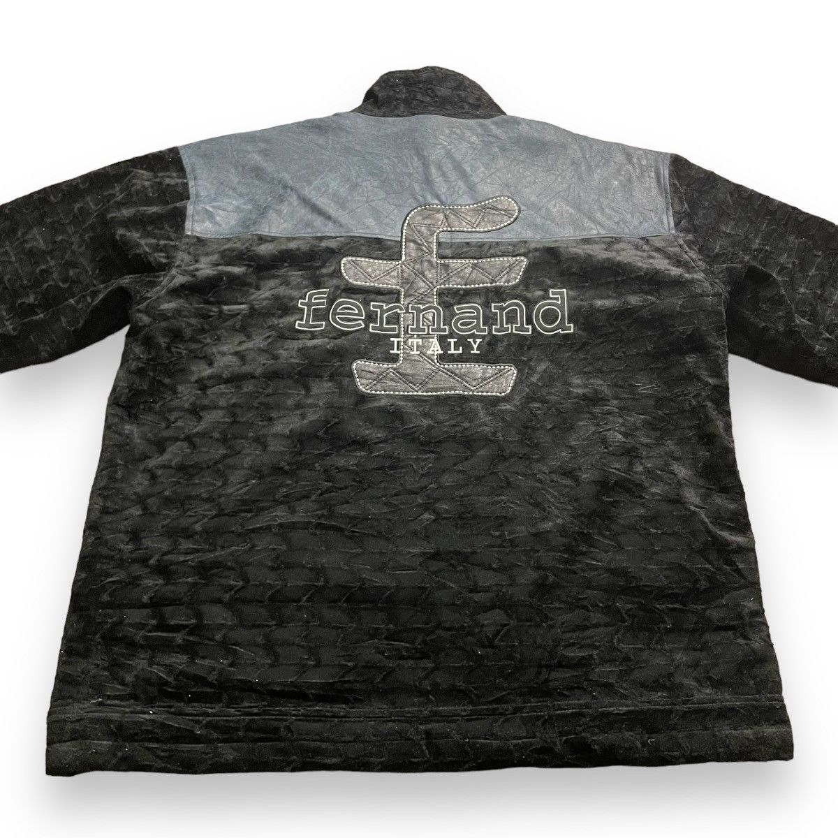 Other FERNAND RAZZINI EMBROIDERED SPELL OUT FULL ZIP JACKET Size US XL / EU 56 / 4 - 7 Thumbnail