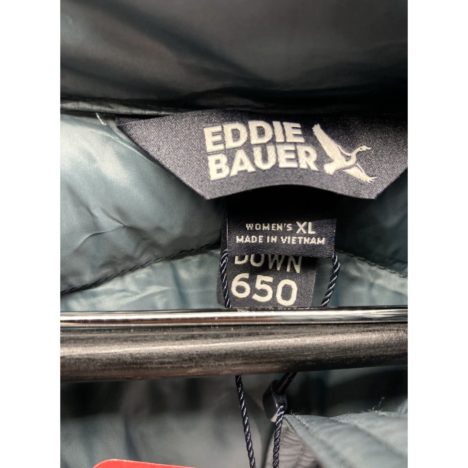 Eddie Bauer VINTAGE Eddie Bauer Down Puffer Jacket Coat Women XL Blue Green Full Zip Packable NWT Size XL / US 12-14 / IT 48-50 - 7 Thumbnail