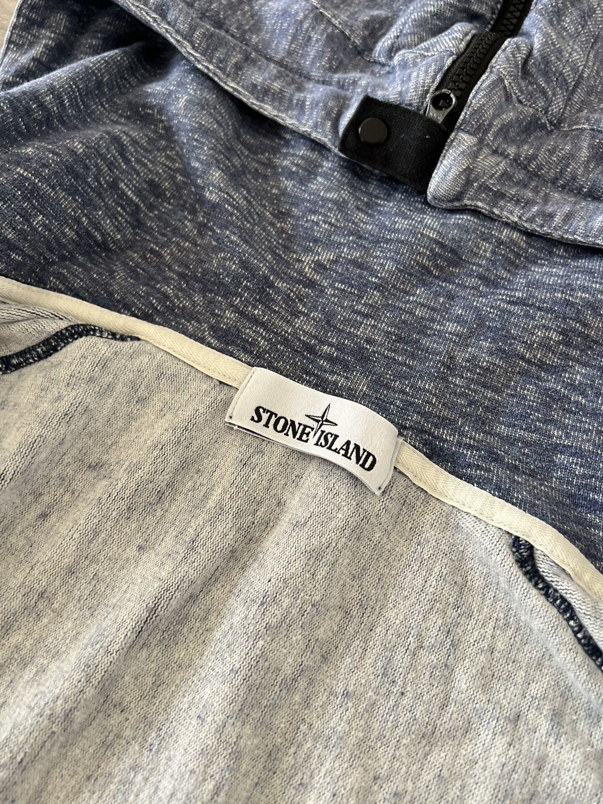 Stone Island × Vintage ‼️Archival Stone Island Zip Hood Rare Hoodie‼️ Size US XL / EU 56 / 4 - 22 Thumbnail