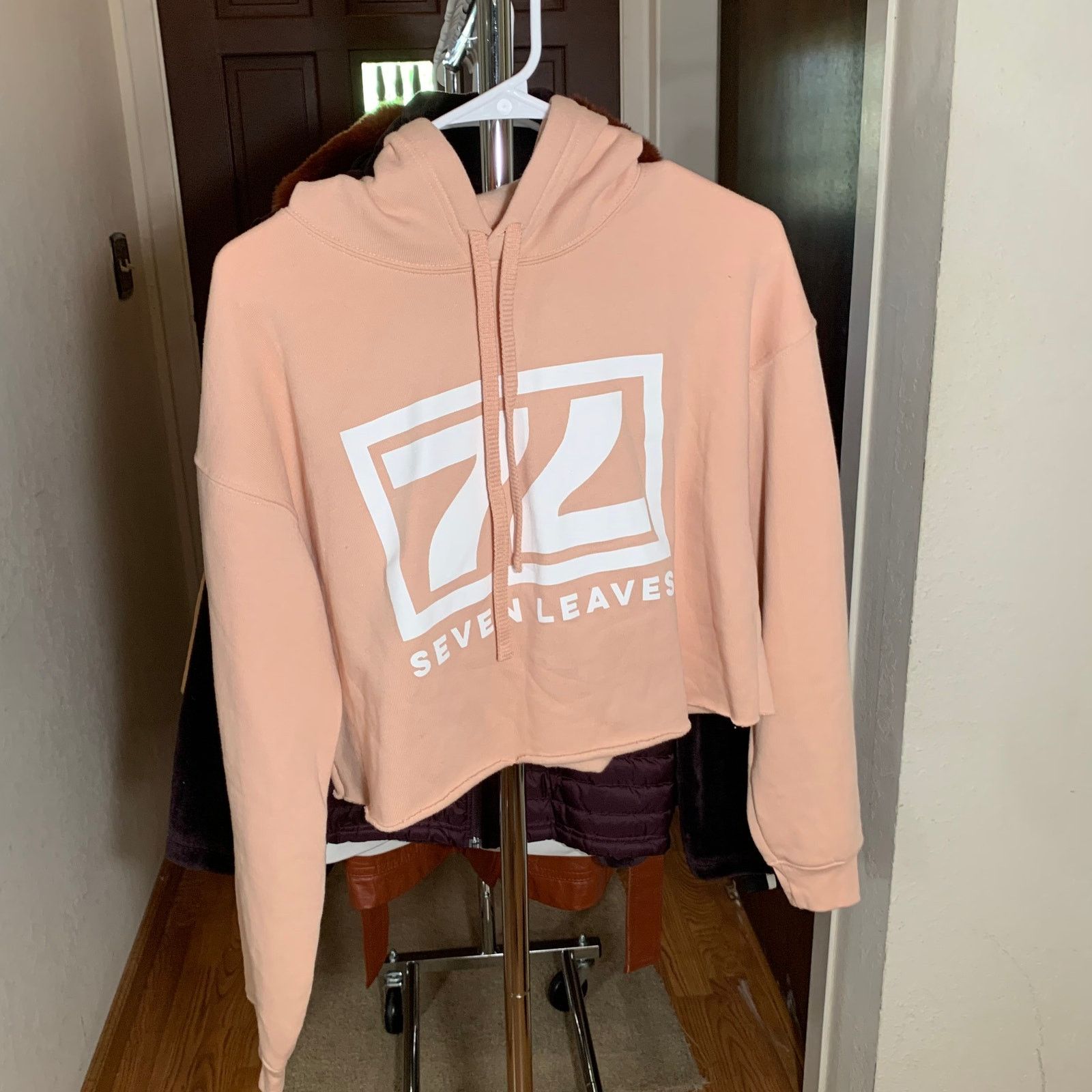 Other Seven Leaves Women's Crop Hoodie Top size S Size S / US 4 / IT 40 - 1 Thumbnail