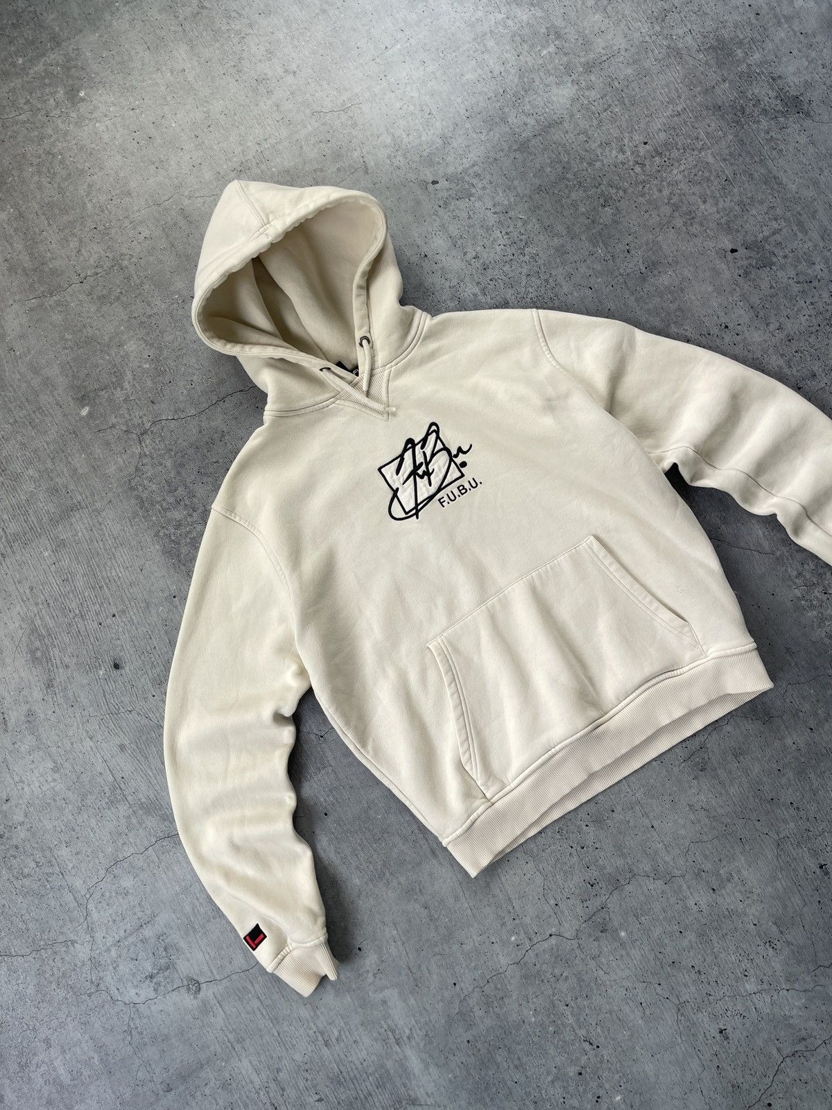 Fubu × Vintage Vintage Y2K Fubu Rap Hoodie Embroidered Logo Karl Kani Style Size US S / EU 44-46 / 1 - 1 Thumbnail
