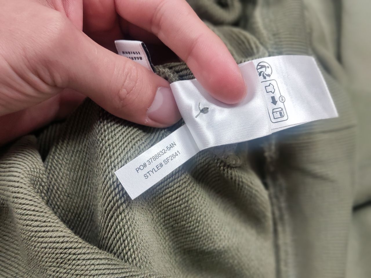 Lacoste Lacoste Kadın Relaxed Fit Polo Yaka Haki Sweatshirt Size XS / US 0-2 / IT 36-38 - 14 Thumbnail