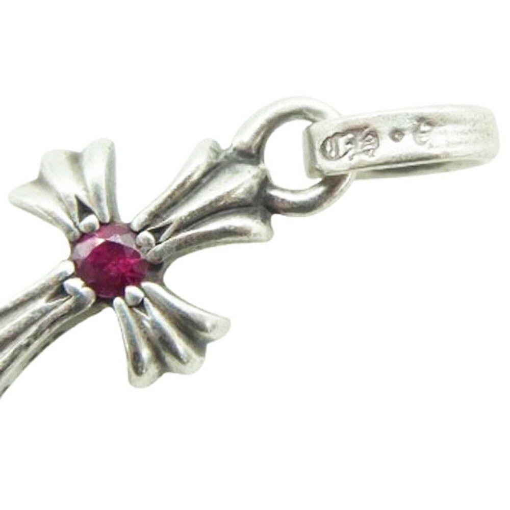 Chrome Hearts Chrome Hearts Baby Fat Ruby Cross Charm Size ONE SIZE - 4 Thumbnail