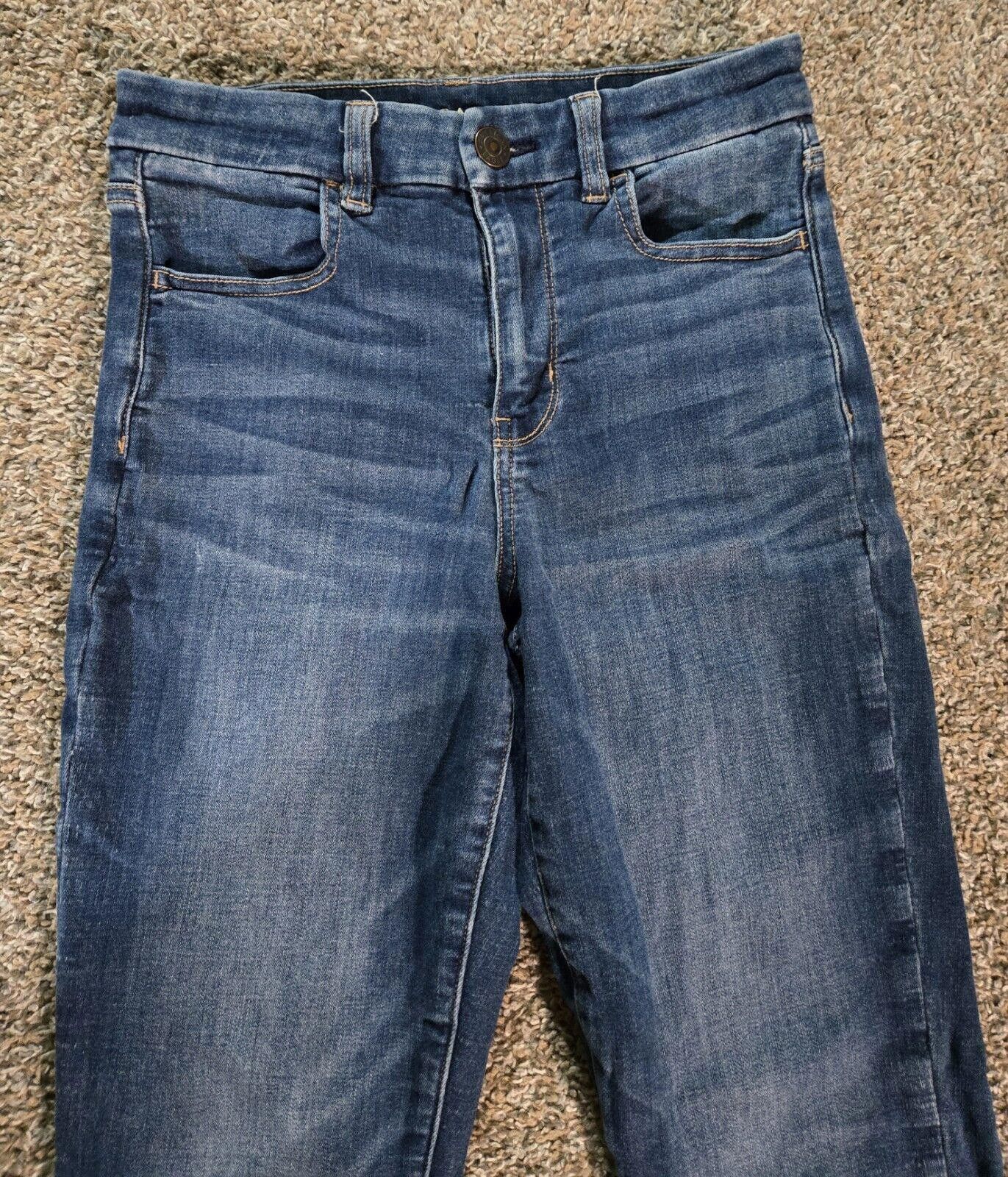 Designer American Eagle Curvy High Rise Jegging Crop Size 2 Long Size 26" / US 2 / IT 38 - 2 Thumbnail