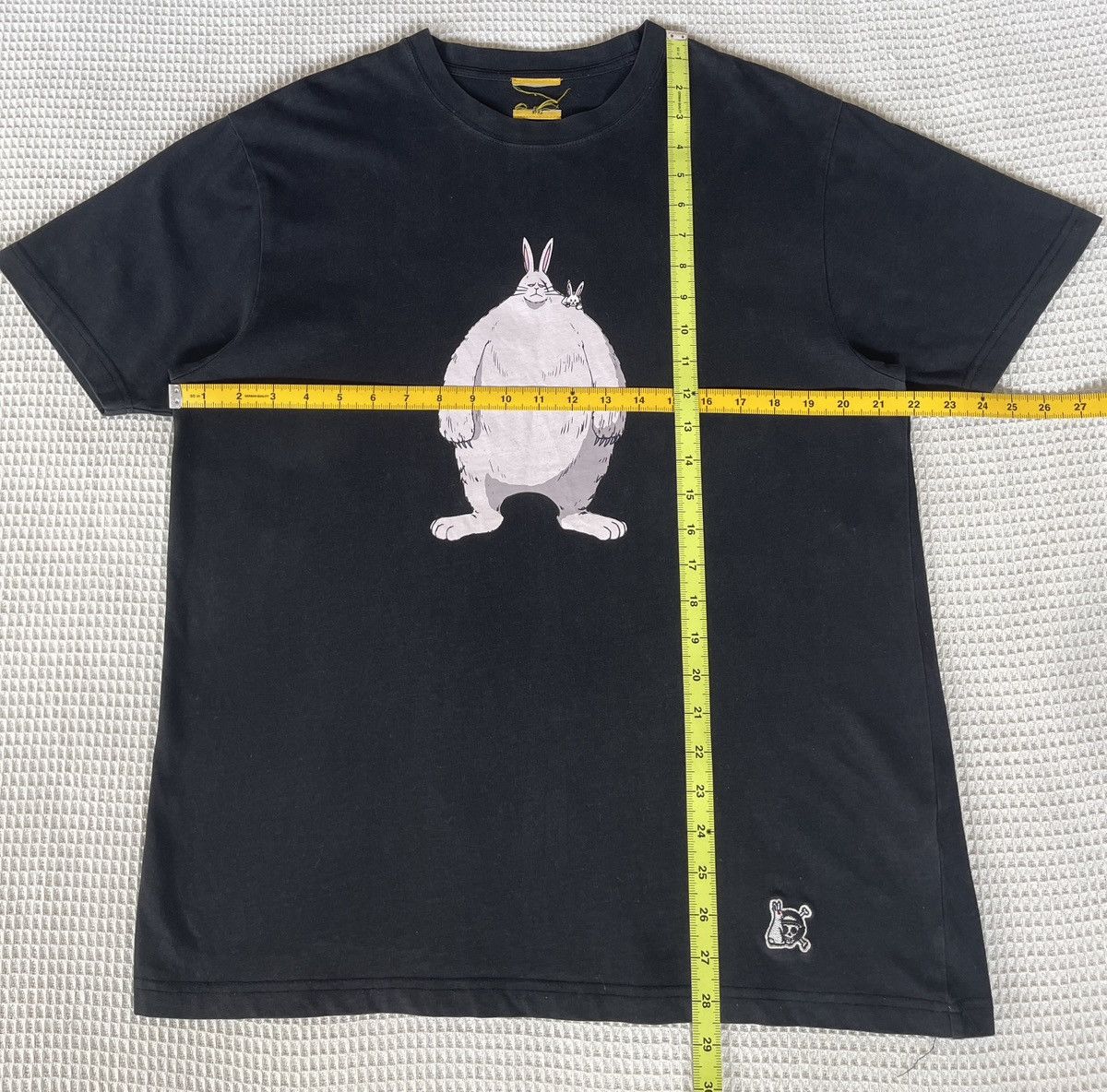 FR2 A/W’25🔥FR2 x ONE PIECE🔥Smoking Kills Logo Rabbit Black Tee Size US L / EU 52-54 / 3 - 5 Thumbnail