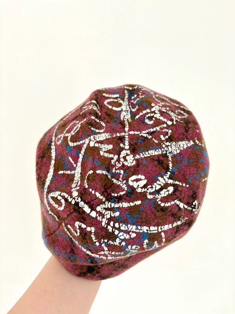 Vivienne Westwood Vivienne Westwood Pink checkered reverse side cap Size ONE SIZE - 5 Thumbnail