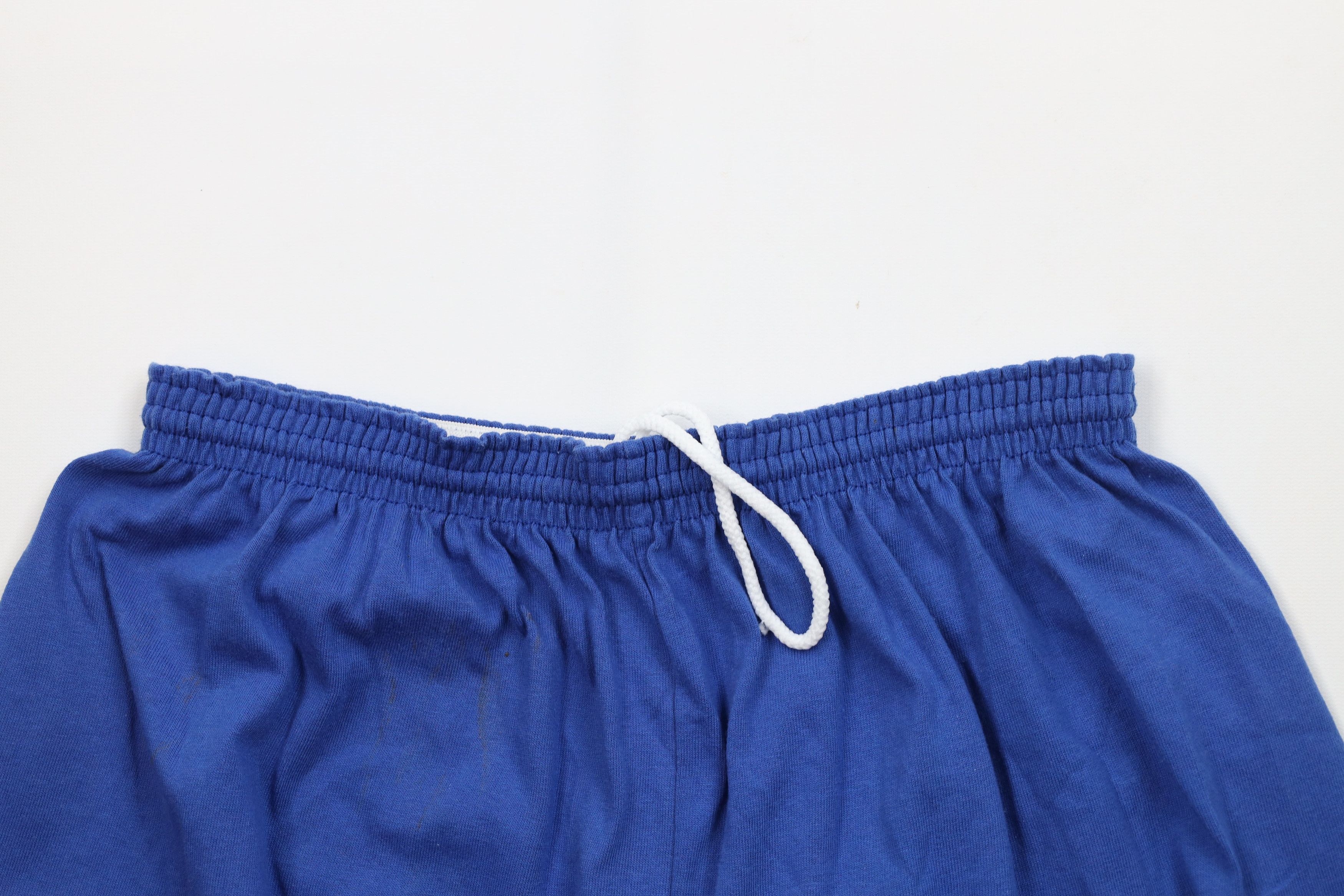 Vintage Vintage 90s Streetwear Above Knee Shorts Royal Blue USA Size US 34 / EU 50 - 2 Thumbnail