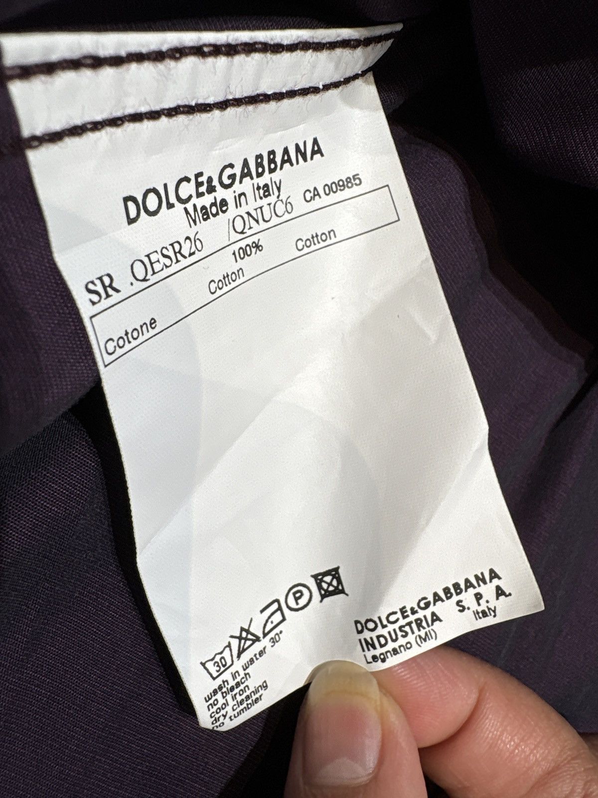Dolce & Gabbana Dolce & Gabbana long sleeve workwear Size US L / EU 52-54 / 3 - 2 Thumbnail