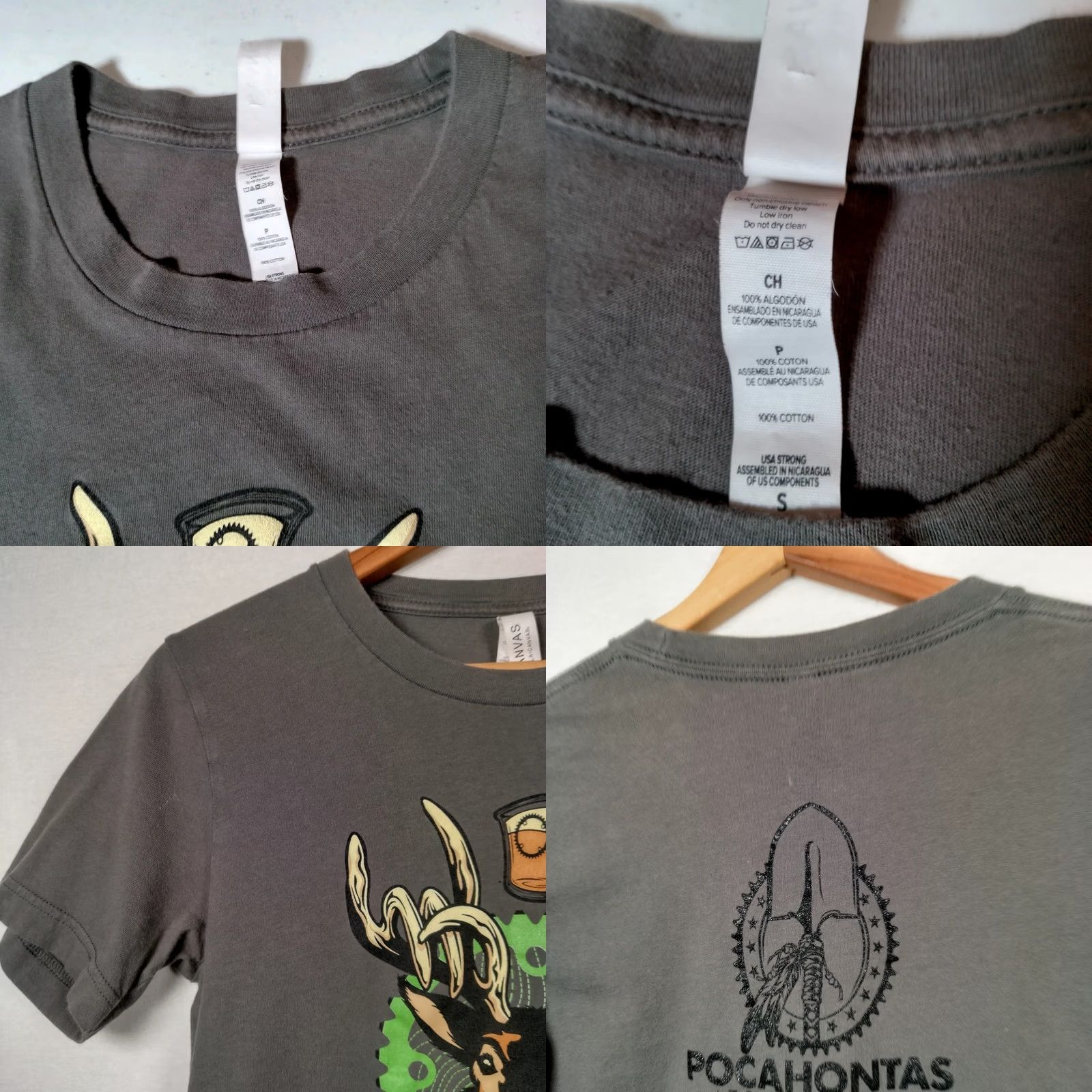 Vintage MTB Race Shirt Gray Small Men Slatyfork Enduro 23 Mountain Bike West Virginia Racing Bike Size US S / EU 44-46 / 1 - 8 Thumbnail