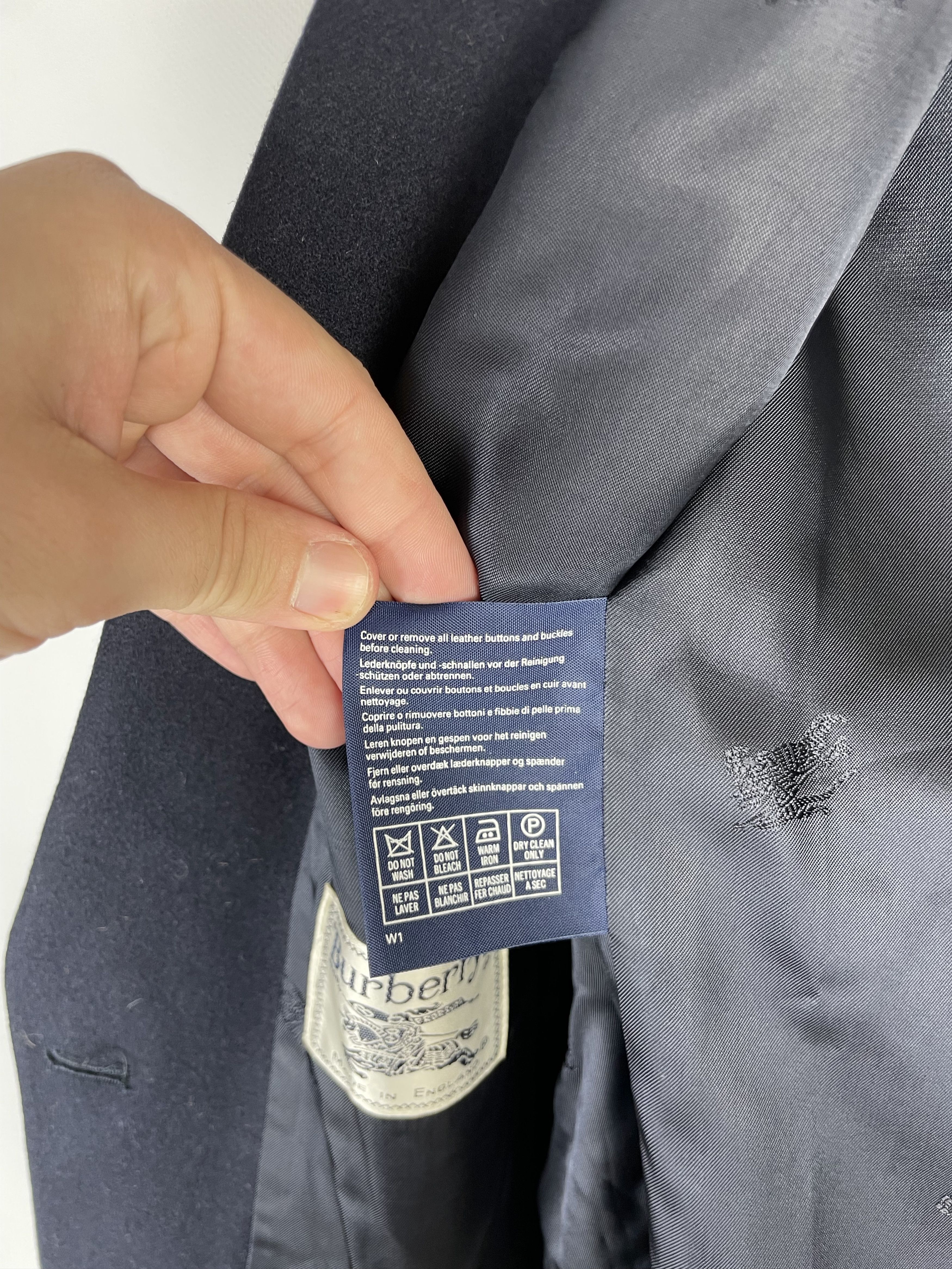 Burberry × Vintage Burberry vintage blazer women Size M / US 6-8 / IT 42-44 - 10 Thumbnail