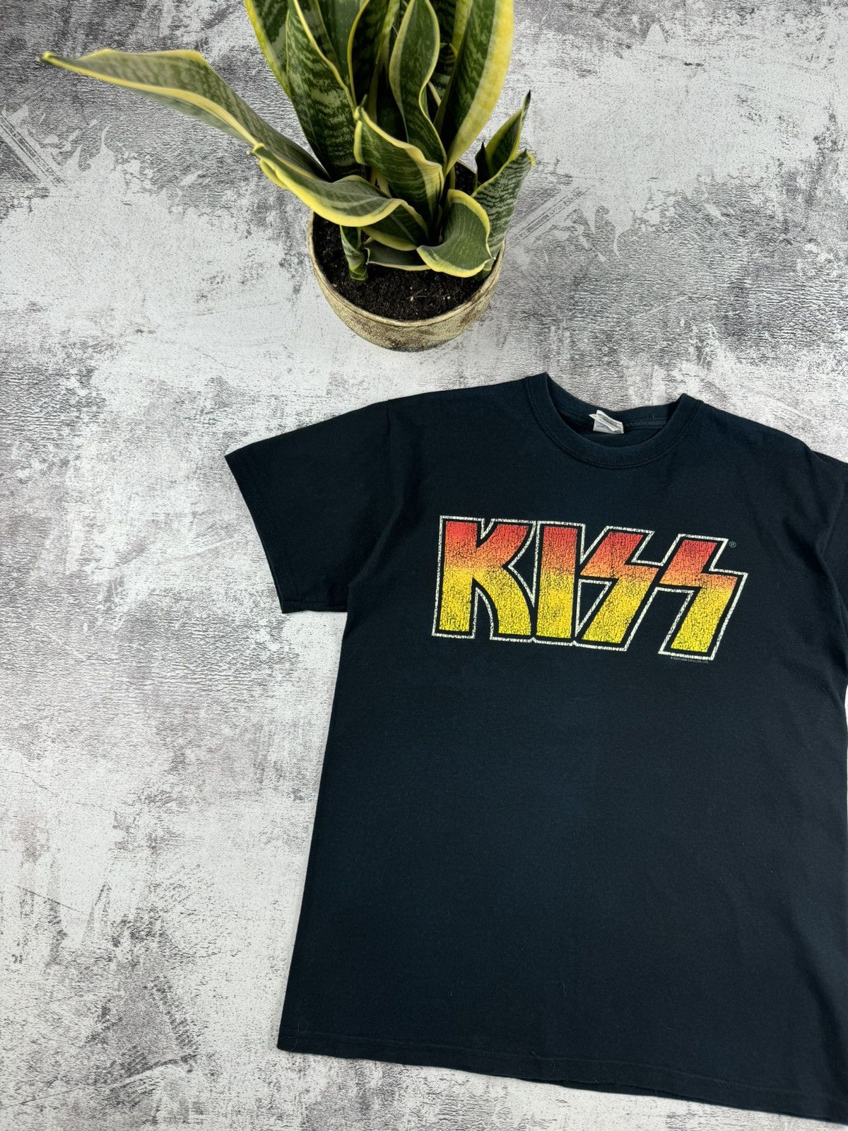 Band Tees Vintage 90S Kiss 2003 Retro Punk Tour Merch Devil Tee T Shirt Size US M / EU 48-50 / 2 - 2 Thumbnail