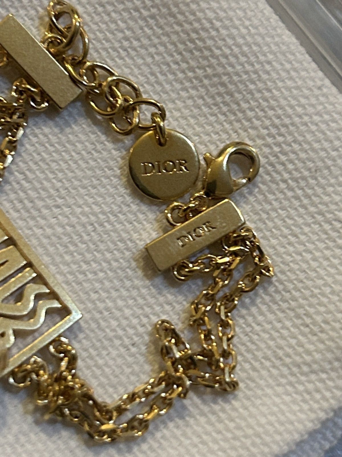 Dior Dior MISS DIOR BRACELET Gold-Finish Metal Size ONE SIZE - 4 Thumbnail