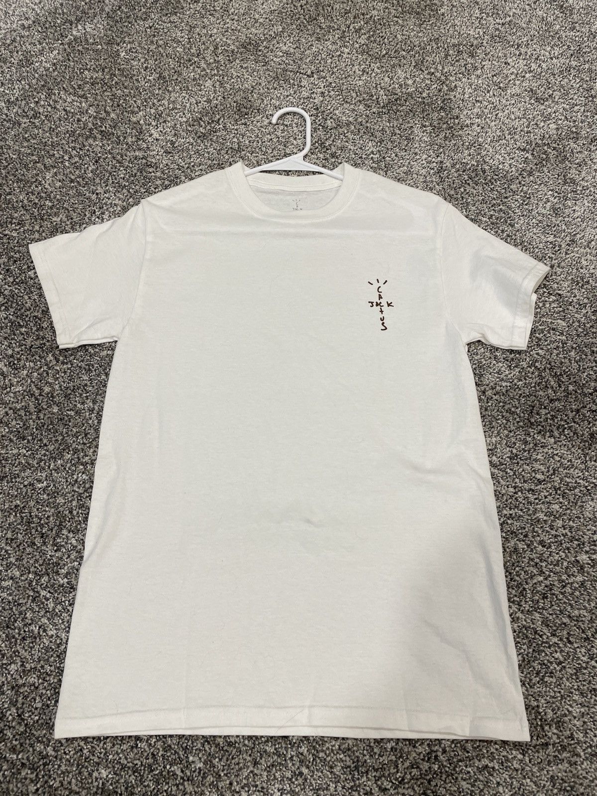 Travis Scott Travis Scott White T-Shirt Size US S / EU 44-46 / 1 - 1 Thumbnail