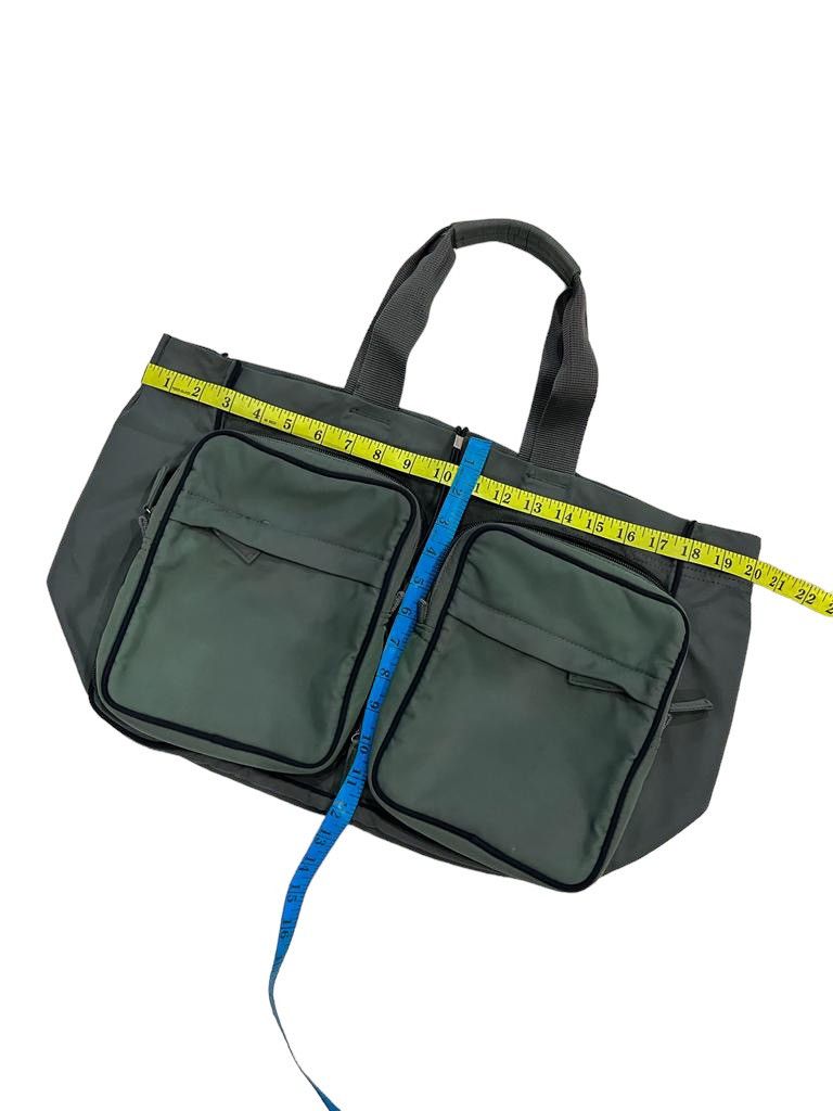 Issey Miyake AW2000 Issey Miyake Teal Convertible Tactical Tote Bag Size ONE SIZE - 19 Thumbnail