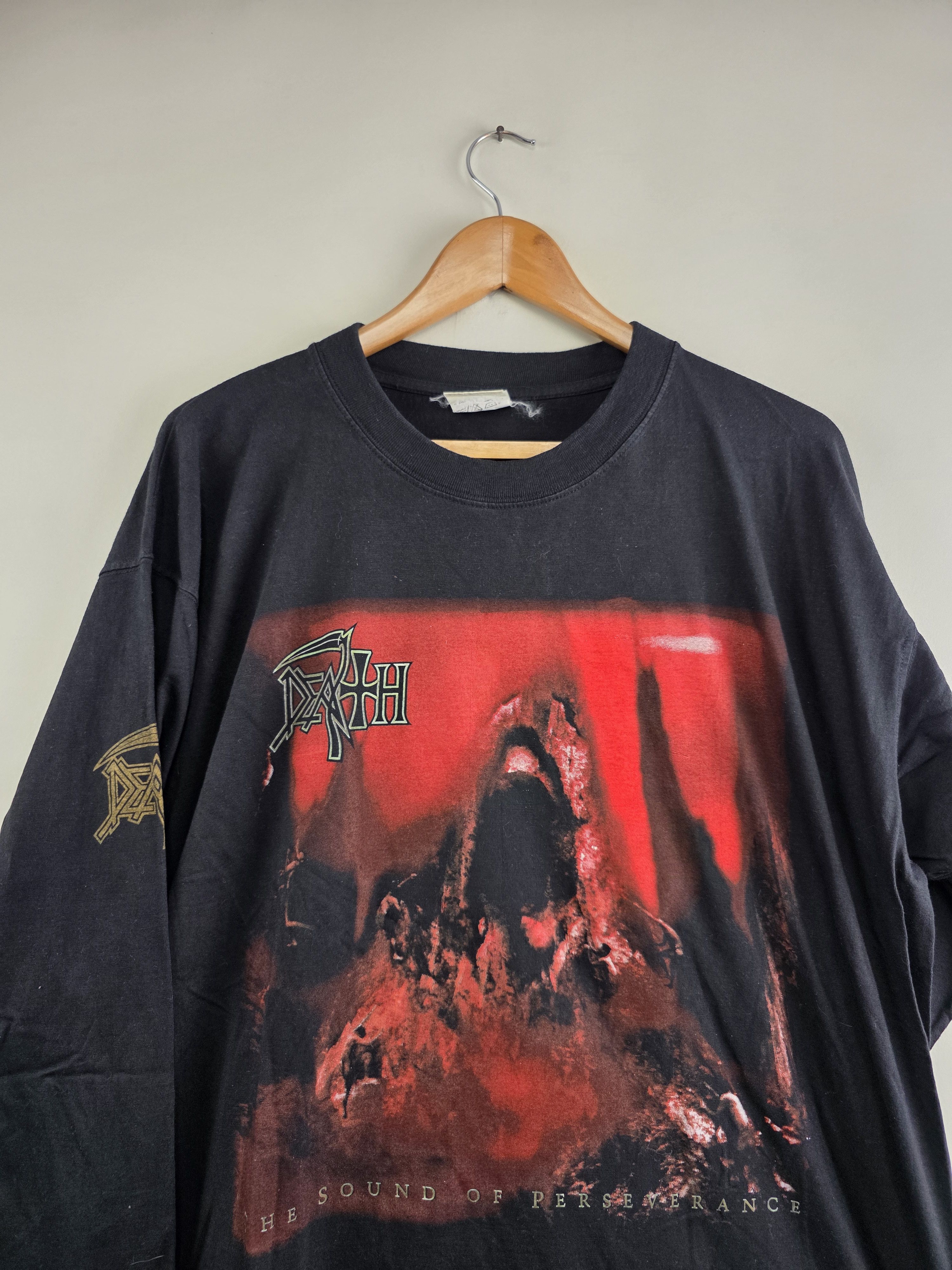 Band Tees × Vintage 1998 Death The sound of perseverance Long-sleeve XL Size US XL / EU 56 / 4 - 3 Thumbnail