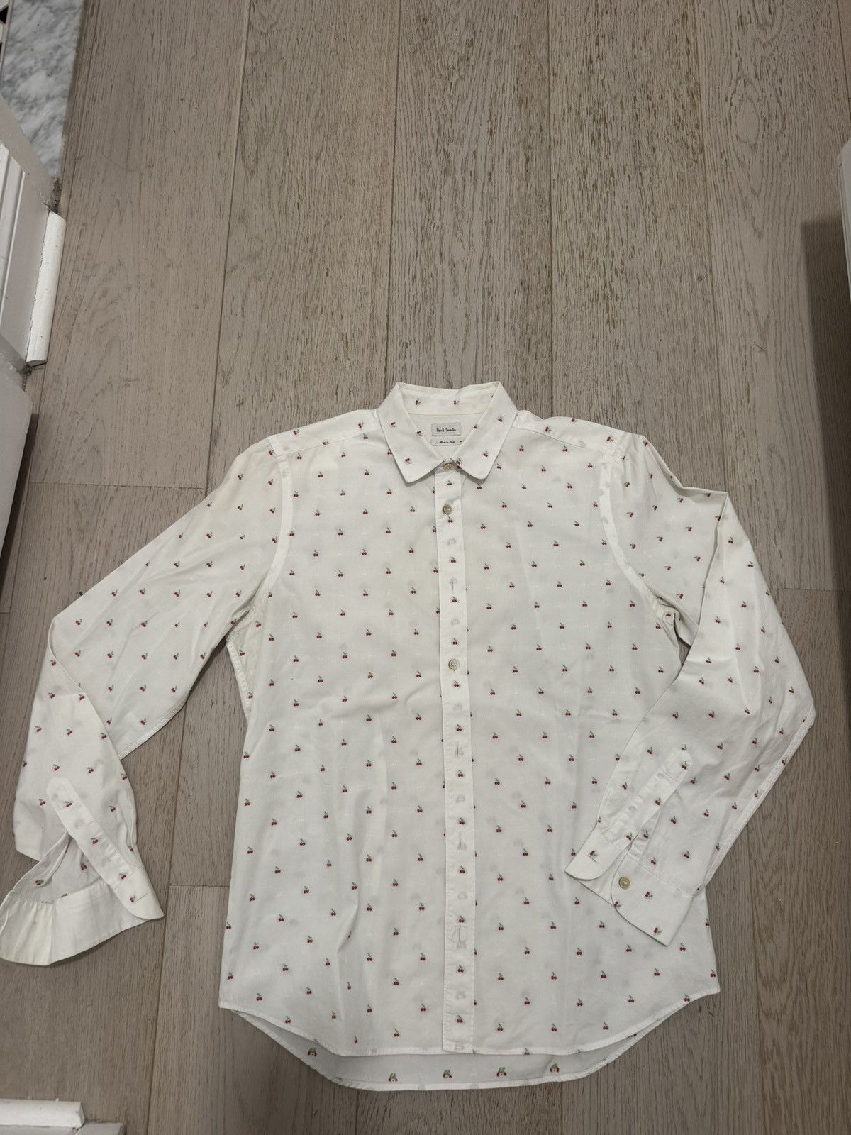 Paul Smith Paul Smith cherry button up shirt Size US M / EU 48-50 / 2 - 1 Thumbnail