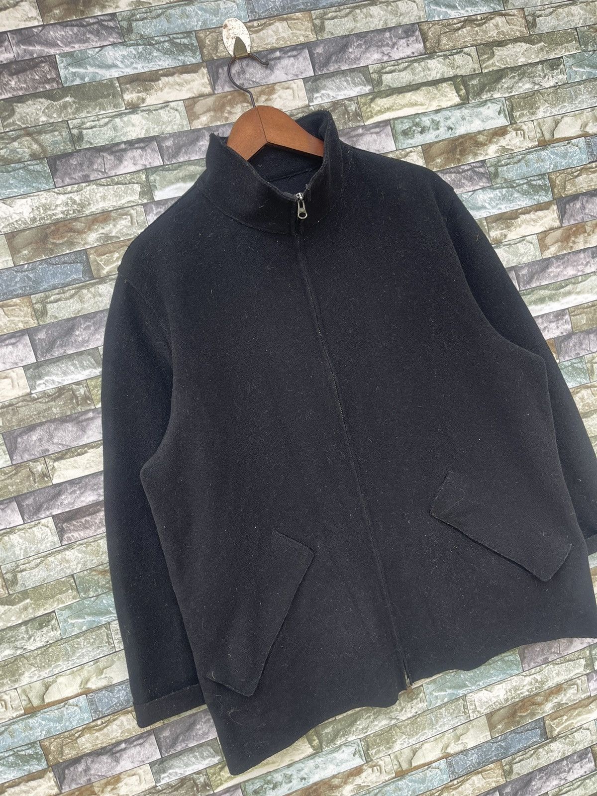 DKNY × Vintage DKNY Wool Zipper Jacket Size US M / EU 48-50 / 2 - 5 Thumbnail