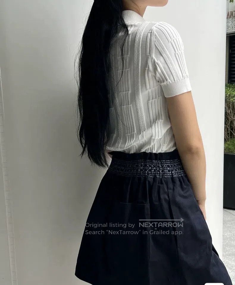 Hermes Hermes Gathered pleated skirt Size 25" / US 0 / IT 36 - 3 Thumbnail
