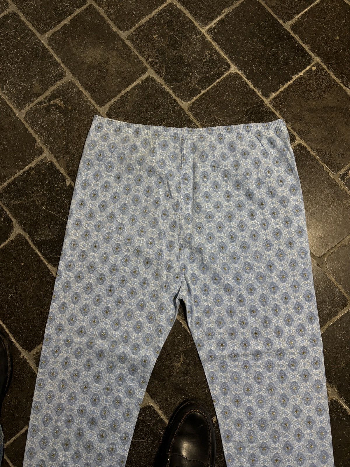 Vintage 1970s Pajama Set True Vintage Two Piece Sleep Suit Pants Top Size US 38 / EU 54 - 12 Thumbnail