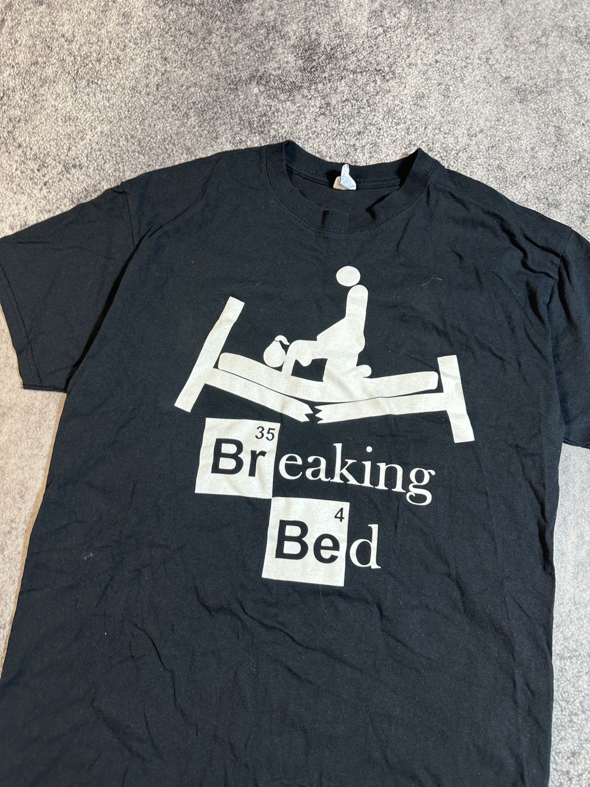 Other Breaking Bed Logo T-shirt Sex Art Funny Life Streetwear L Size US L / EU 52-54 / 3 - 2 Thumbnail