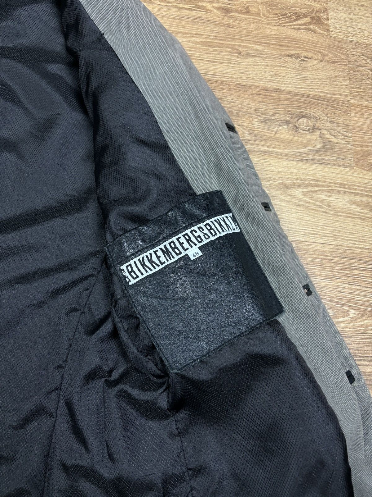 Dirk Bikkembergs 2000s Bikkembergs Utility Field Jacket with Leather Details Size US M / EU 48-50 / 2 - 9 Thumbnail