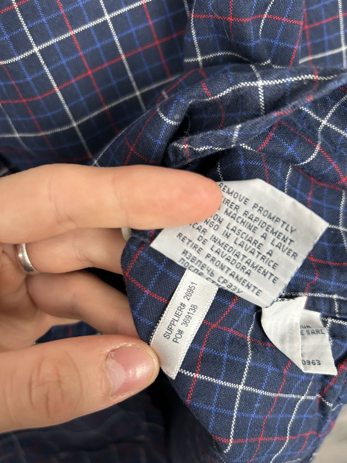 Polo Ralph Lauren Vintage Polo Ralph Lauren Checkered Shirt Button Ups 90s Size US L / EU 52-54 / 3 - 6 Thumbnail