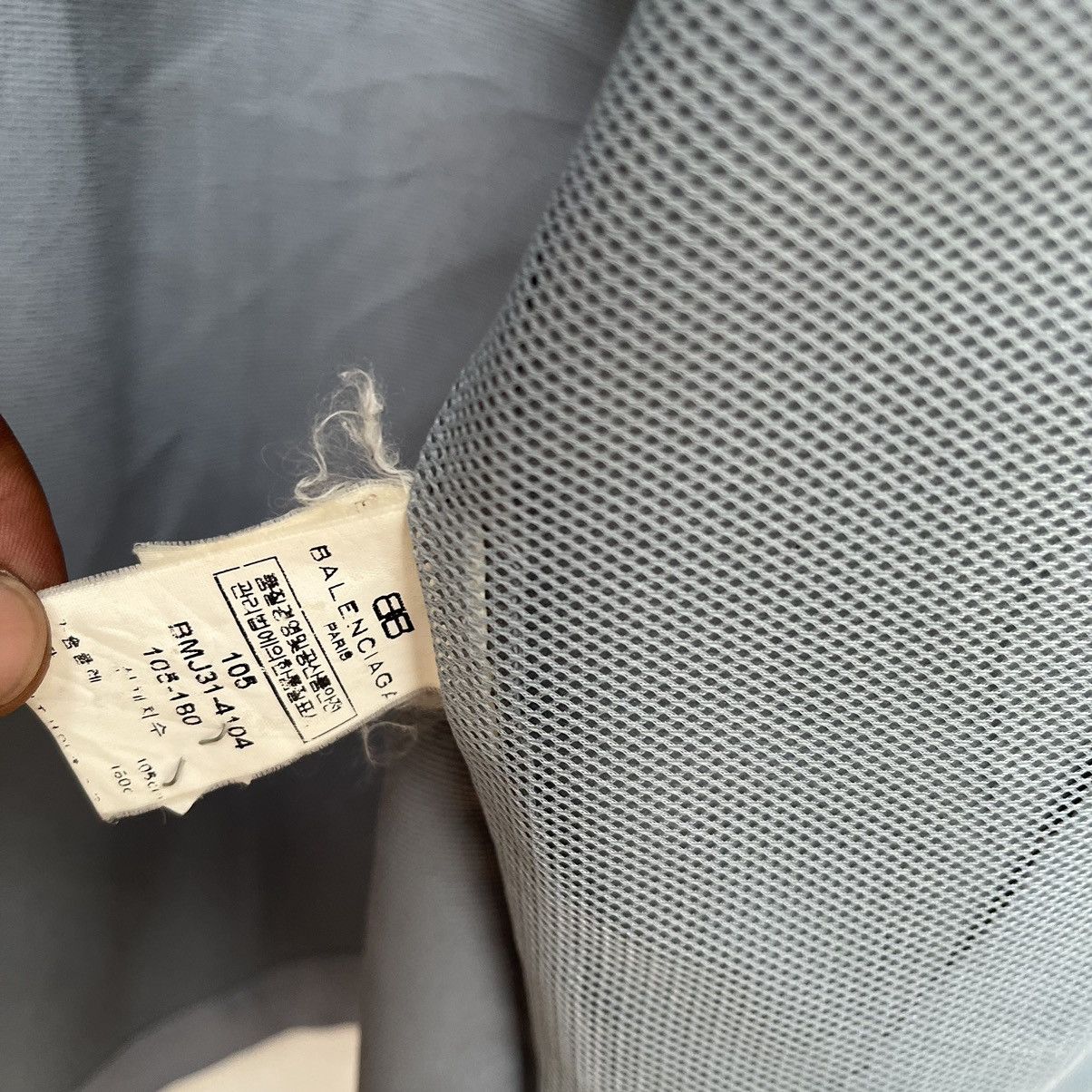Balenciaga Balenciaga Golf Paris Jacket Script Logo Full Tape Collar Size US XL / EU 56 / 4 - 8 Thumbnail
