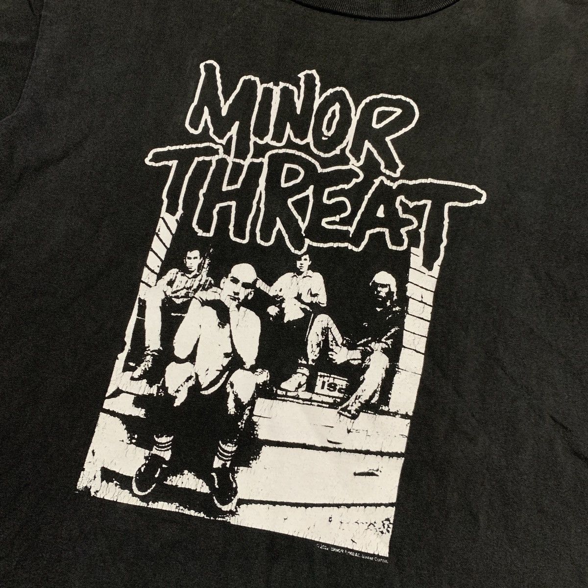 Band Tees × Vintage minor threat vintage tee Size US L / EU 52-54 / 3 - 3 Thumbnail