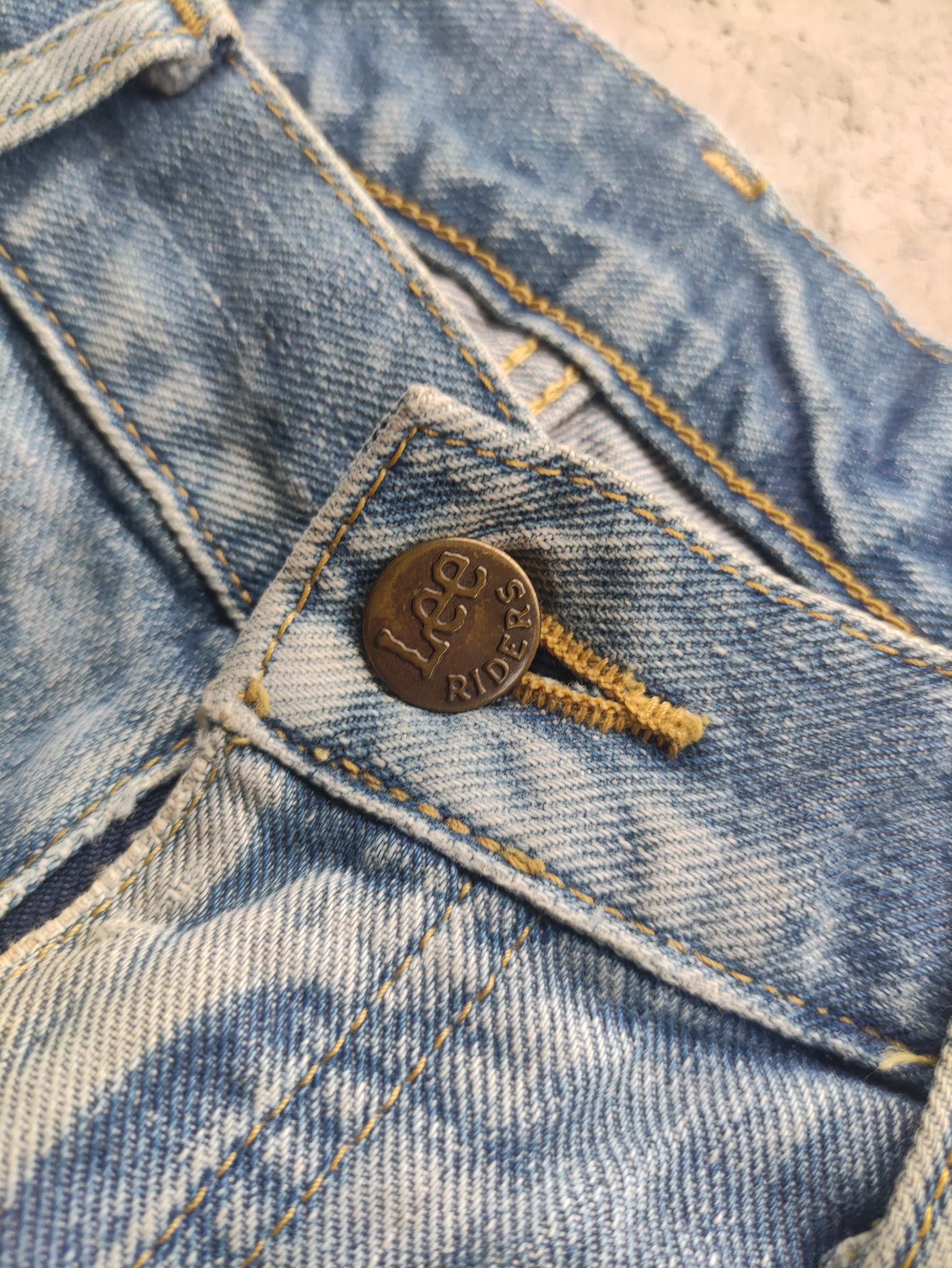 Lee Vintage Lee Distressed Denim Faded Pants W31 Size US 31 - 5 Thumbnail