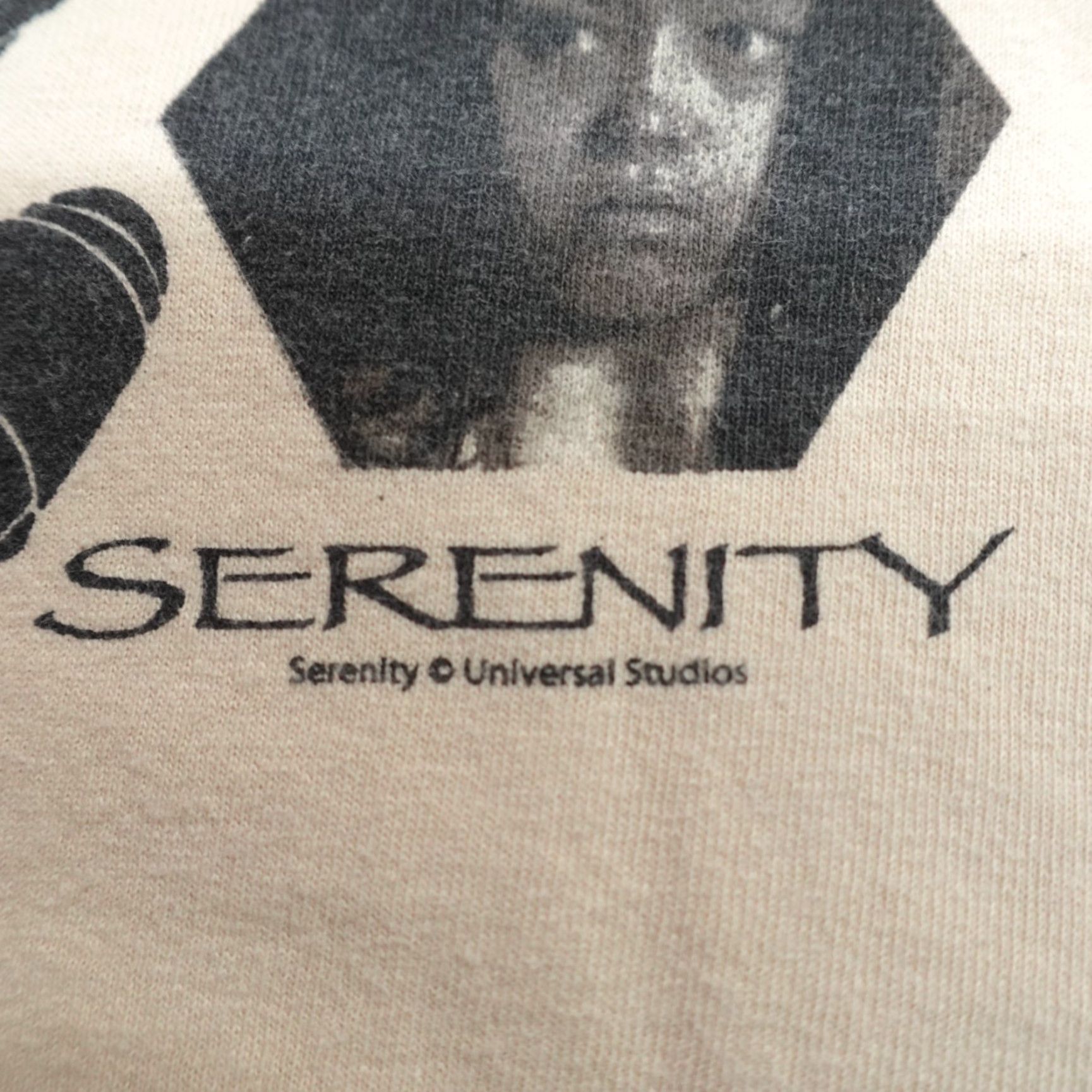Vintage VINTAGE Serenity Shirt XL Beige Everything is Shiny Sci Fi Firefly T-Shirt Mens Crew Neck Short Sleeve Cotton Beige Firefly Size US XL / EU 56 / 4 - 3 Thumbnail