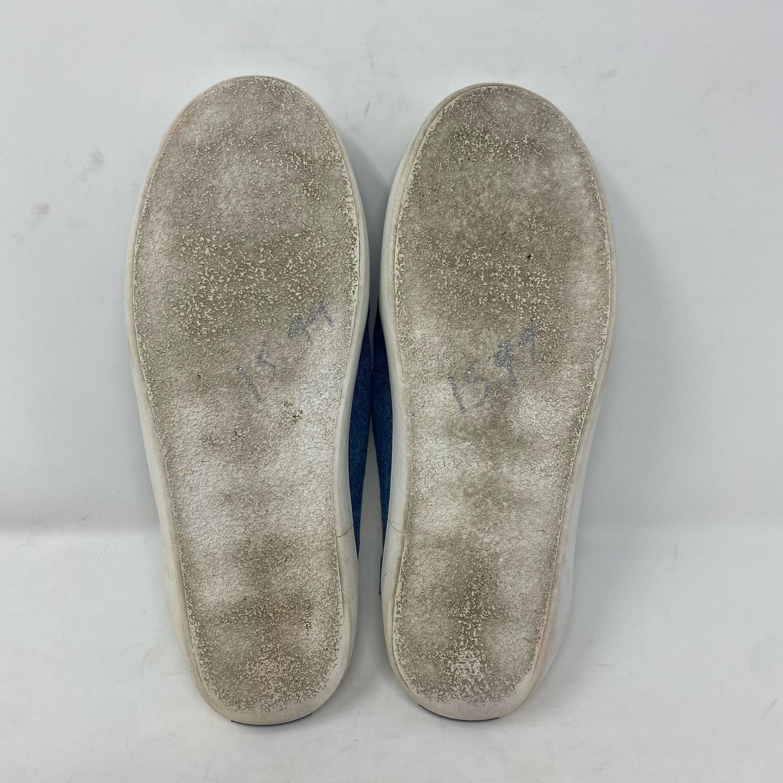 Kate Spade Kate Spade Blue Denim Liane Ruffle Slip On Womens Size 6.5 Size US 6.5 / IT 36.5 - 7 Thumbnail