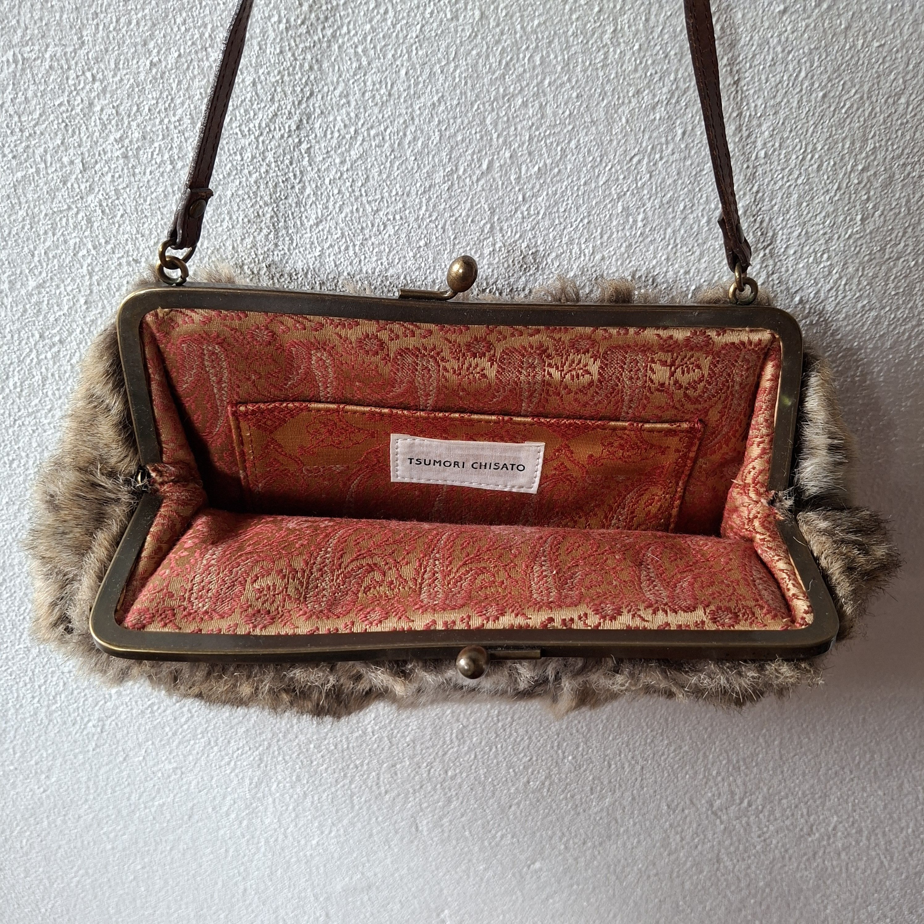 Issey Miyake RARE💥 80s tsumori chisato designer fur handle bag Size ONE SIZE - 5 Thumbnail