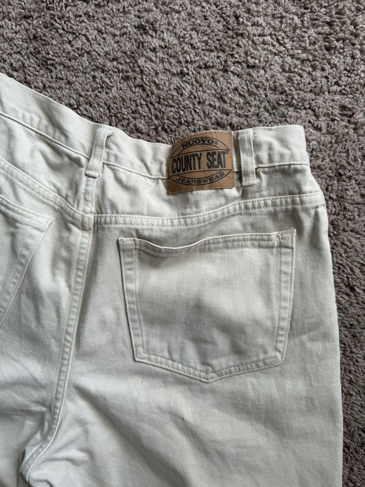 Vintage Vintage Nuovo County Seat Jeans Khaki shorts Size US 36 / EU 52 - 5 Thumbnail