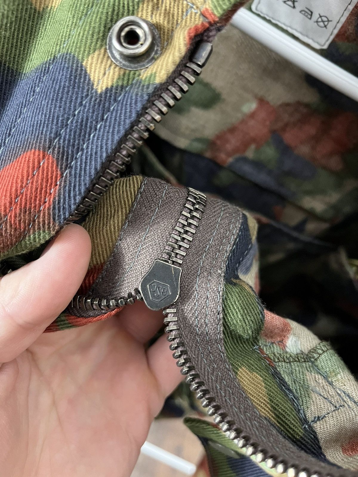 Vintage Vintage Military Camo Jacket Size US XL / EU 56 / 4 - 7 Thumbnail