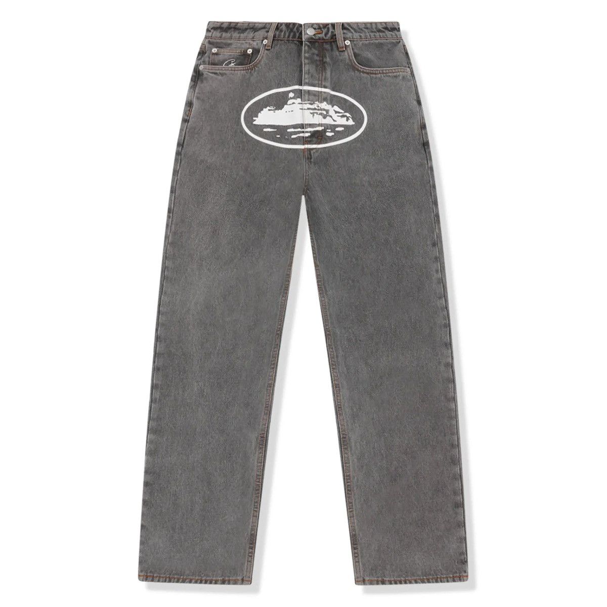 Corteiz Corteiz Island Light Grey Baggy Jeans Size US 30 / EU 46 - 2 Thumbnail