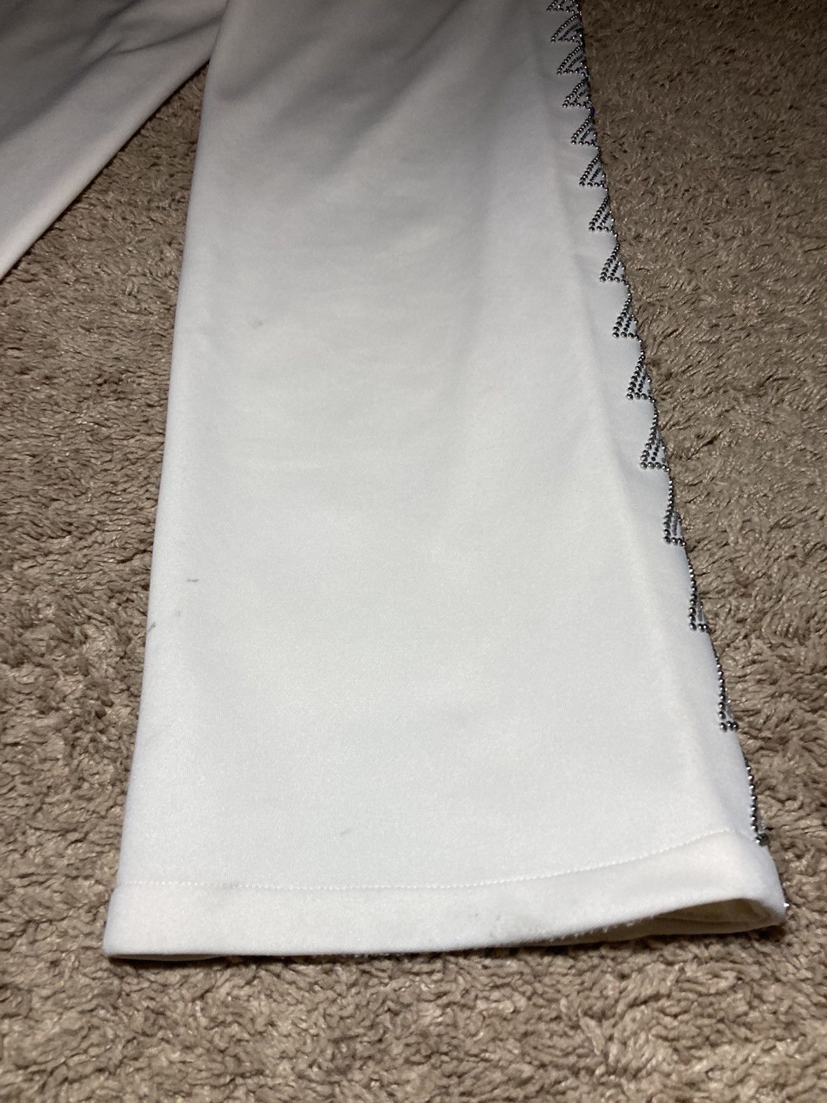 Celine SS23 Celine Lightning Crystal Sweatpants Cream 2023 Jewel S Size US 30 / EU 46 - 16 Thumbnail