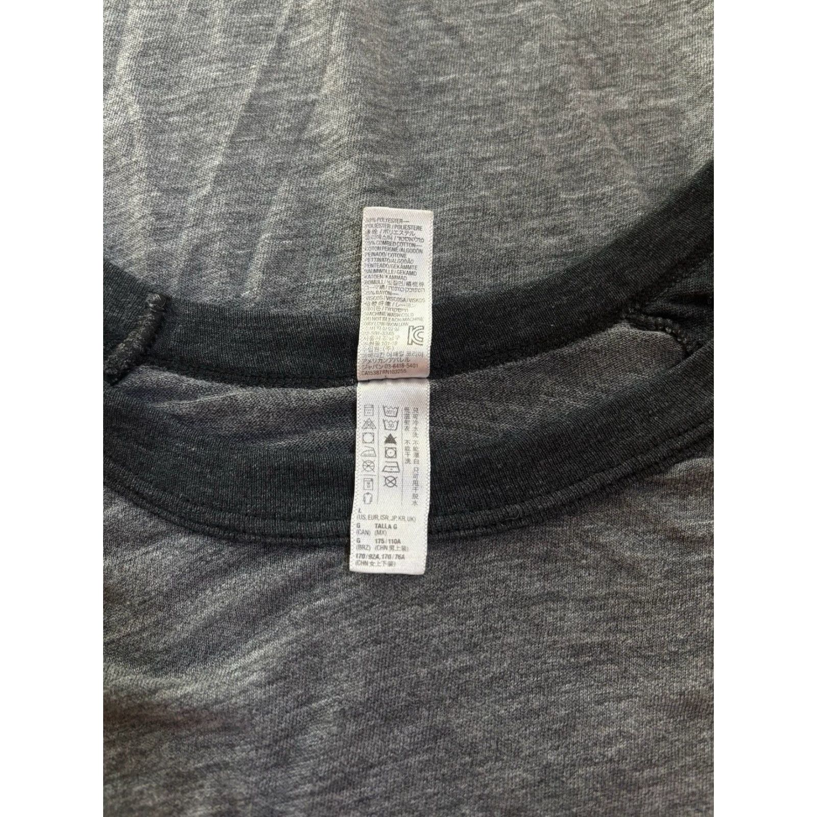 American Apparel OG american apparel baseball tee T-Shirt Raglan Mens L Made in USA Size US L / EU 52-54 / 3 - 6 Thumbnail