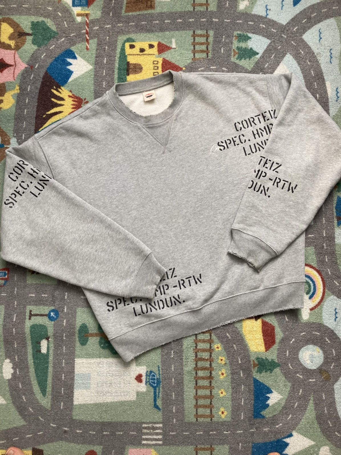 Corteiz HMP Stencil Sweatshirt Size US L / EU 52-54 / 3 - 1 Thumbnail
