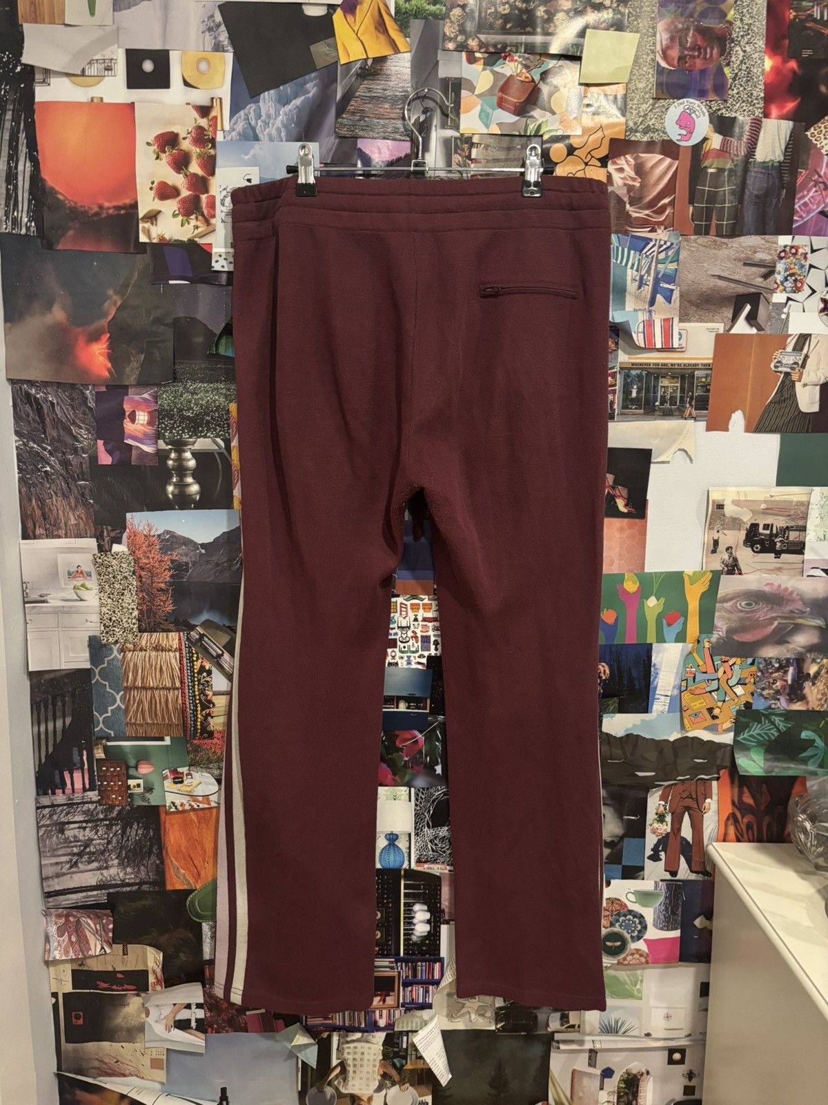 Isabel Marant Etoile Isabel Marant Étoile Burgundy Track Pants Women's Size 40 Size 27" / US 4 / IT 40 - 2 Thumbnail