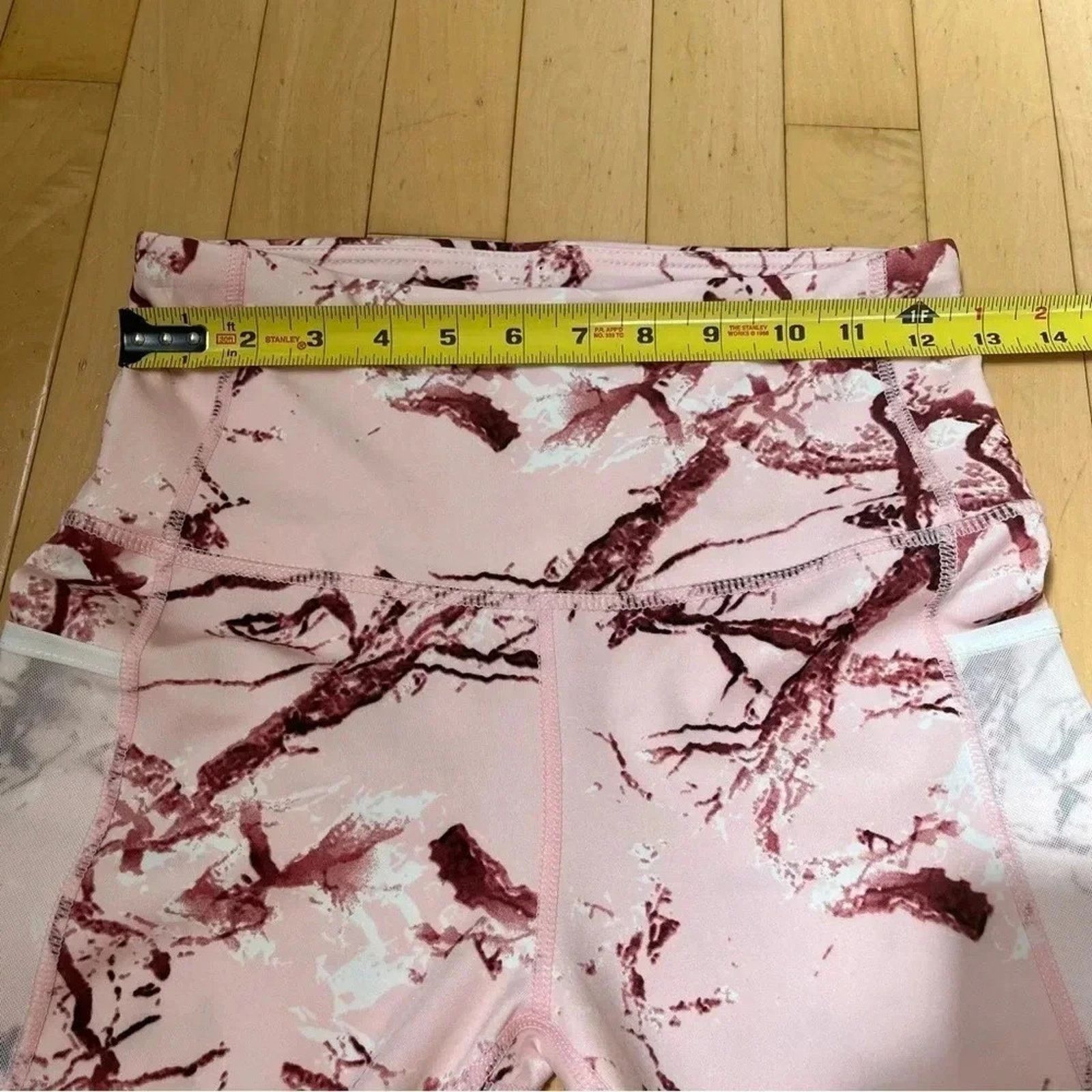 Other BSP Better Sports Performance Pink Camouflage Leggings sz M Size 28" / US 6 / IT 42 - 6 Thumbnail