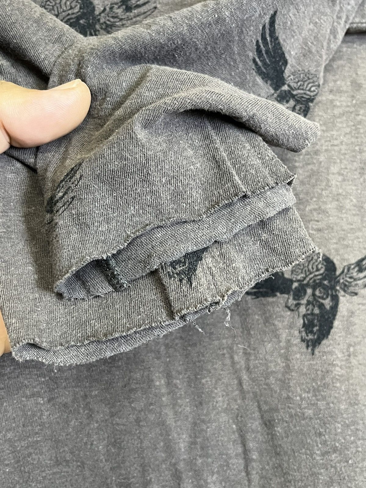 Jun Takahashi ICONIC🔥UNDERCOVER SKULL DISTRESSED STYLE 3 QUARTER SHIRT Size M / US 6-8 / IT 42-44 - 5 Thumbnail