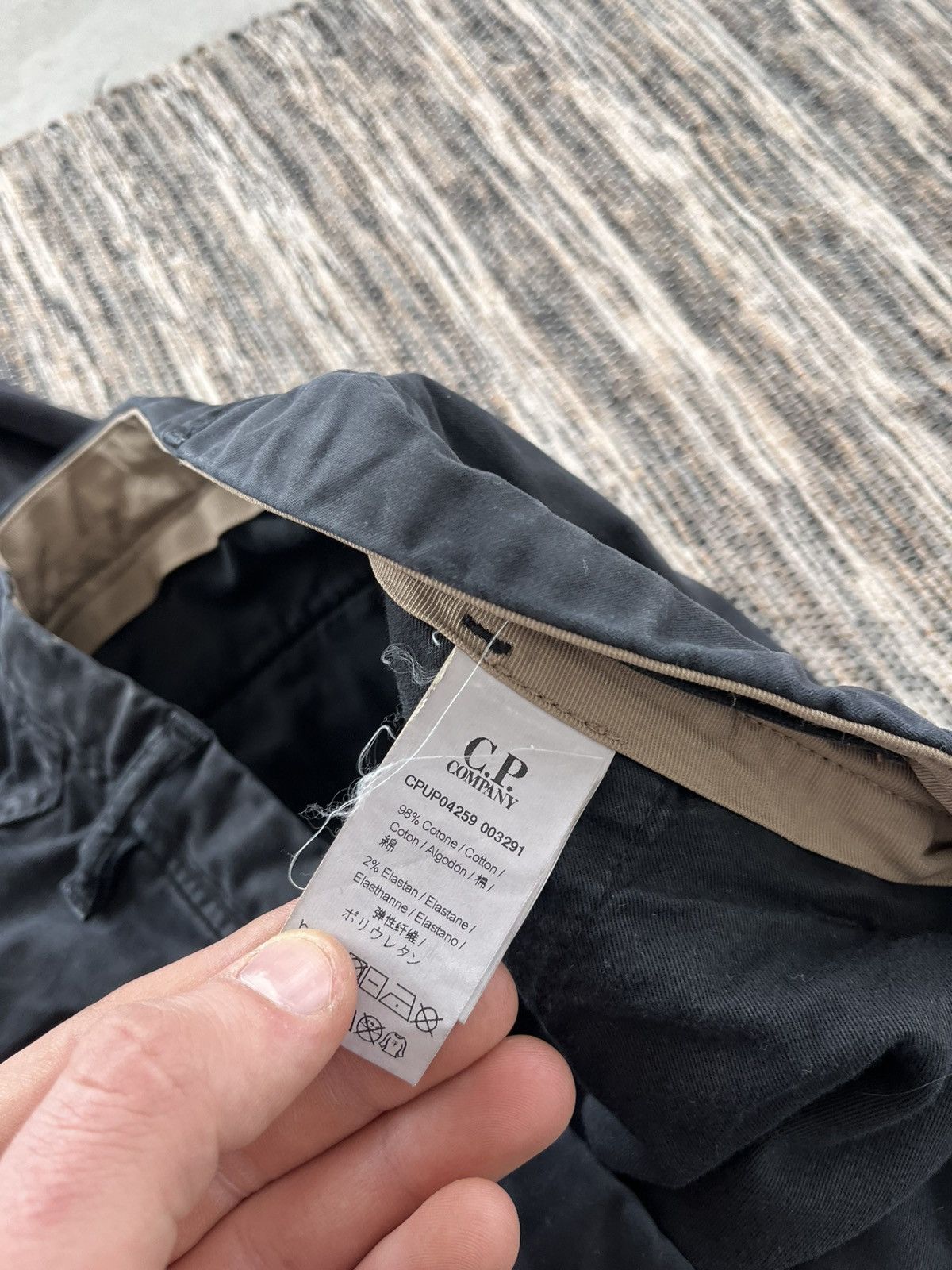 C.P. Company Vintage CP Company Black Slim Cargo Pants Casual Size US 34 / EU 50 - 20 Thumbnail